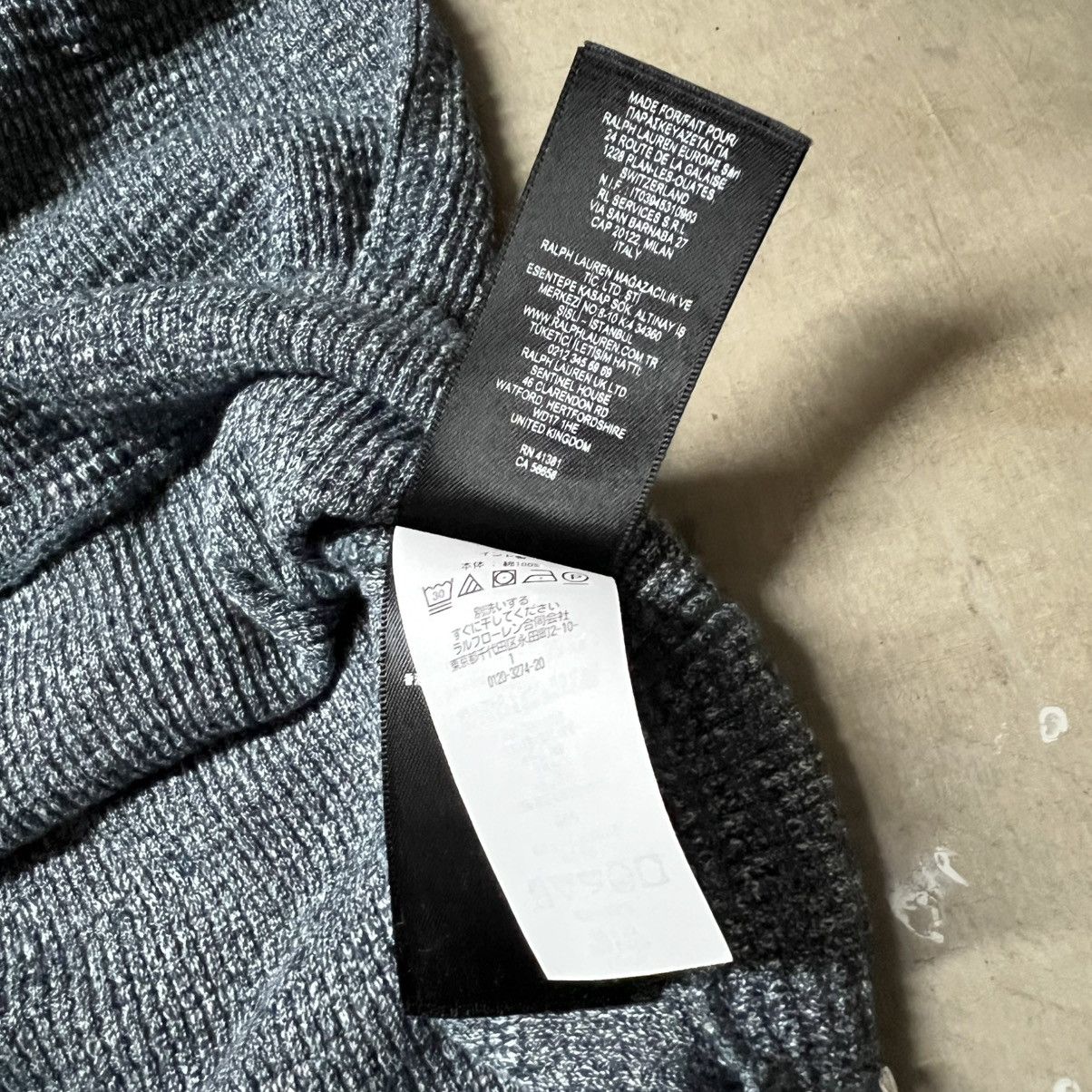 Polo Ralph Lauren × RRL Ralph Lauren × Ralph Lauren Polo Ralph Lauren RRL Waffle Thermal Long-Sleeve Knit Shirt Size US XL / EU 56 / 4 - 9 Thumbnail