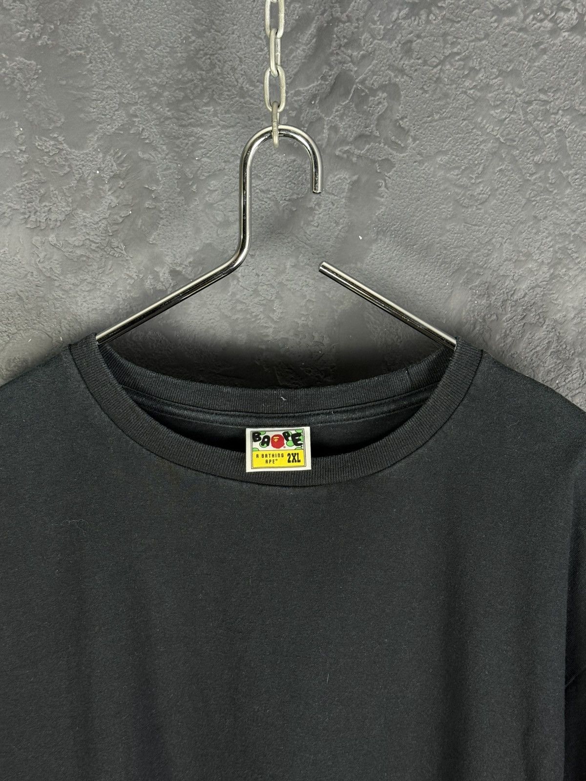 Bape Варе Bape Flame Side Shark Black Men’s Tee Size US XXL / EU 58 / 5 - 5 Thumbnail