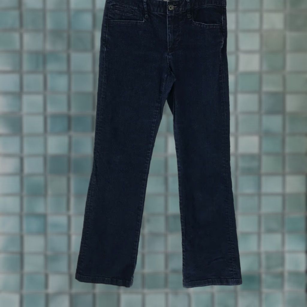 Banana Republic Banana Republic Jeans Women 26 Blue Denim Straight Low Rise 5-Pocket Classic Womens Size 26" / US 2 / IT 38 - 1 Thumbnail