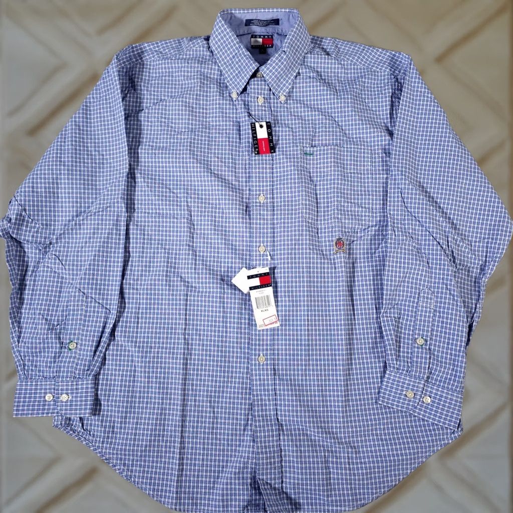 Tommy Hilfiger Tommy Hilfiger Button Down Mens XL Blue  display picture 2
