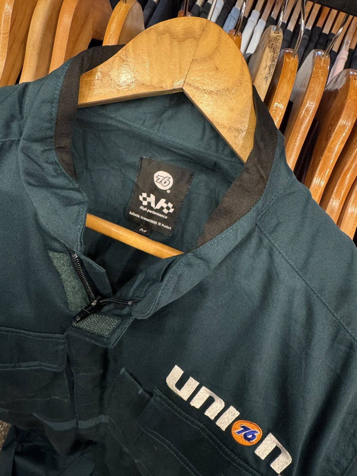 Japanese Brand Vintage Union 76 heavy duty motor oil coverall Size US M / EU 48-50 / 2 - 5 Thumbnail