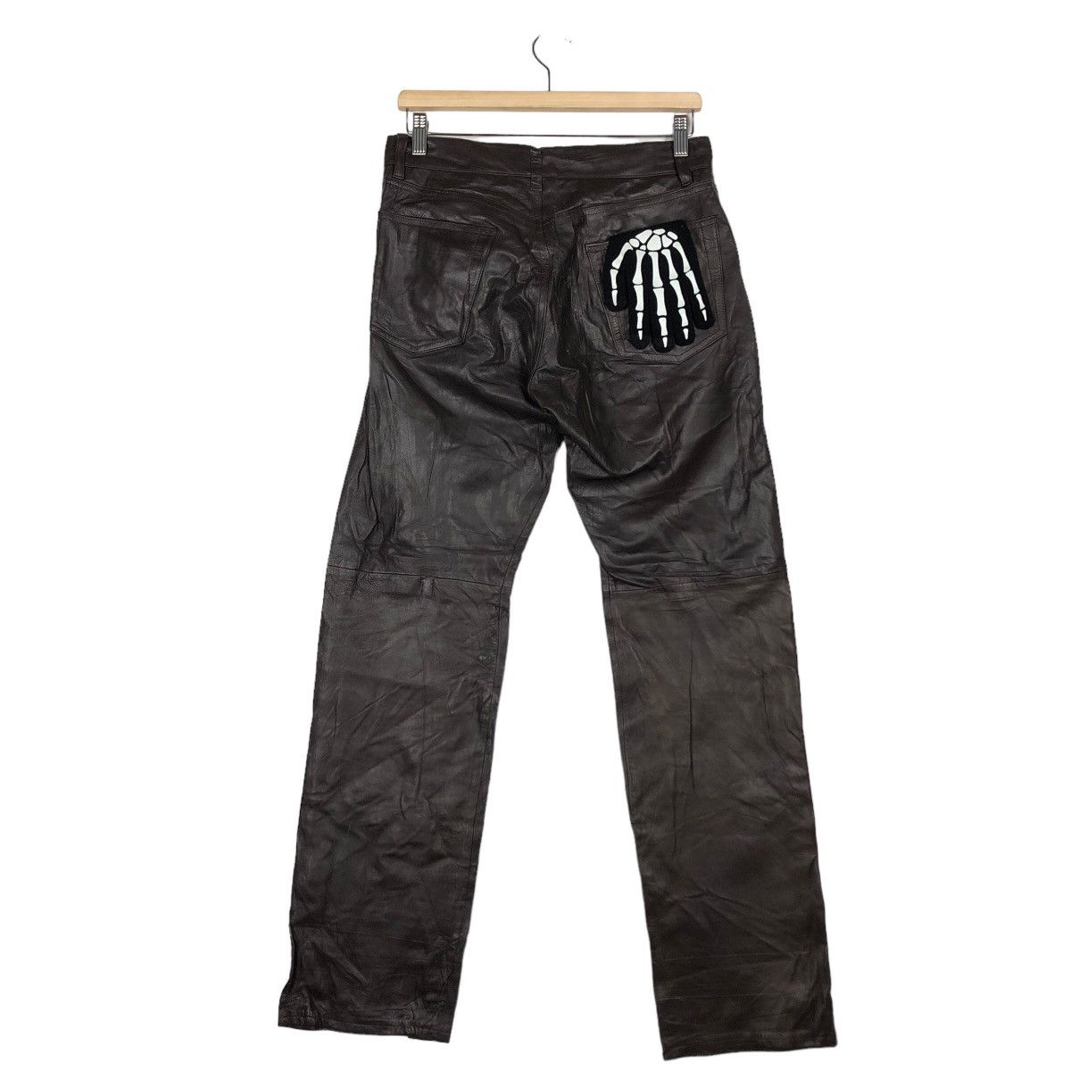 Comme Ca Ism ☄️Genuine Leather Pants Riot Riot Comme Ca Ism Japan Size US 30 / EU 46 - 7 Thumbnail
