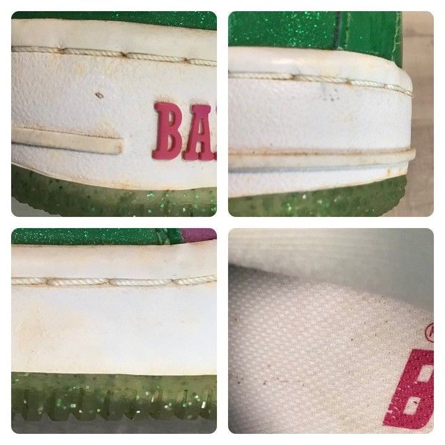 Bape × Nigo Glitter BAPE STA Sneakers a bathing ape NIGO BAPESTA Size US 8 / EU 41 - 9 Thumbnail