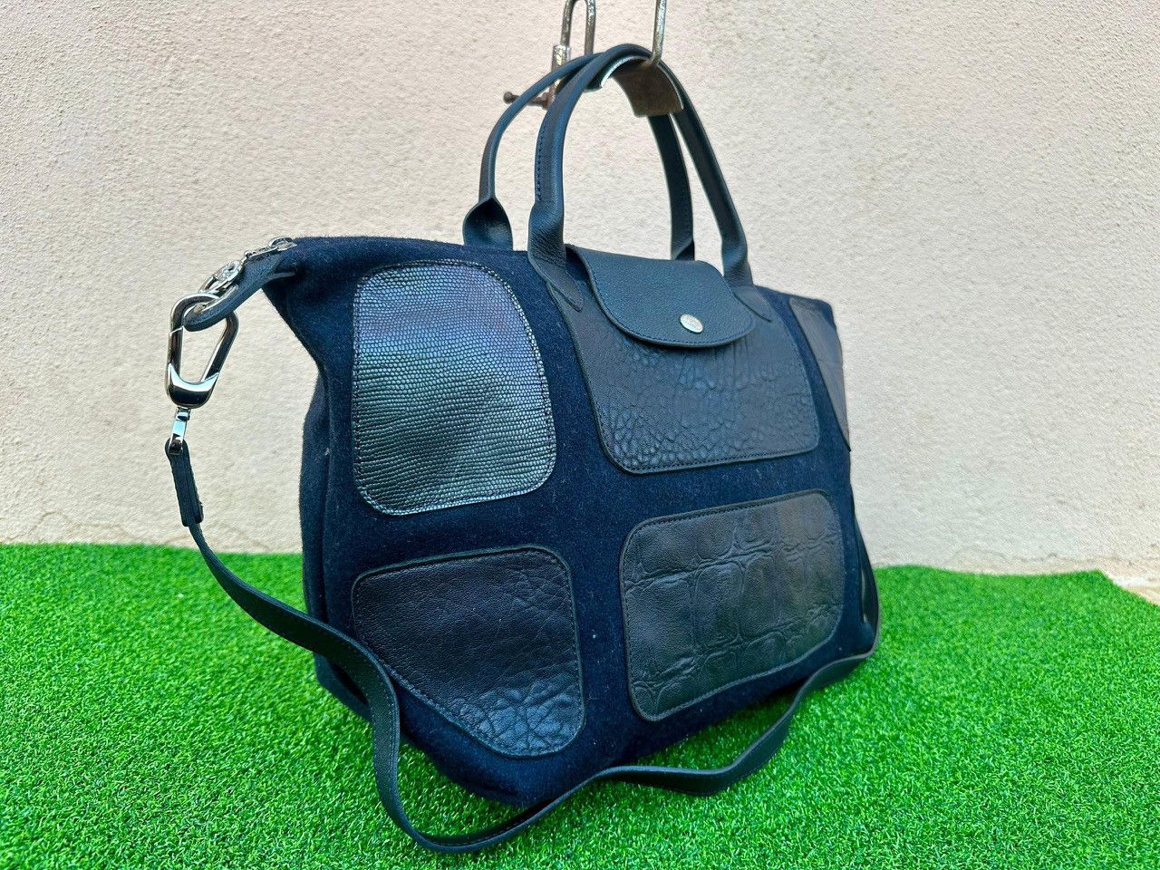Longchamp Authentic Longchamp Le Pliage Patchwork Medium Top Handle Size ONE SIZE - 2 Thumbnail