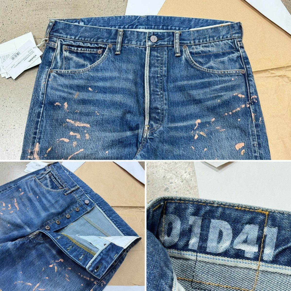 Visvim Visvim 24aw Social Sculpture 01 Damaged-41 01D41 W38L30 Size US 38 / EU 54 - 3 Thumbnail