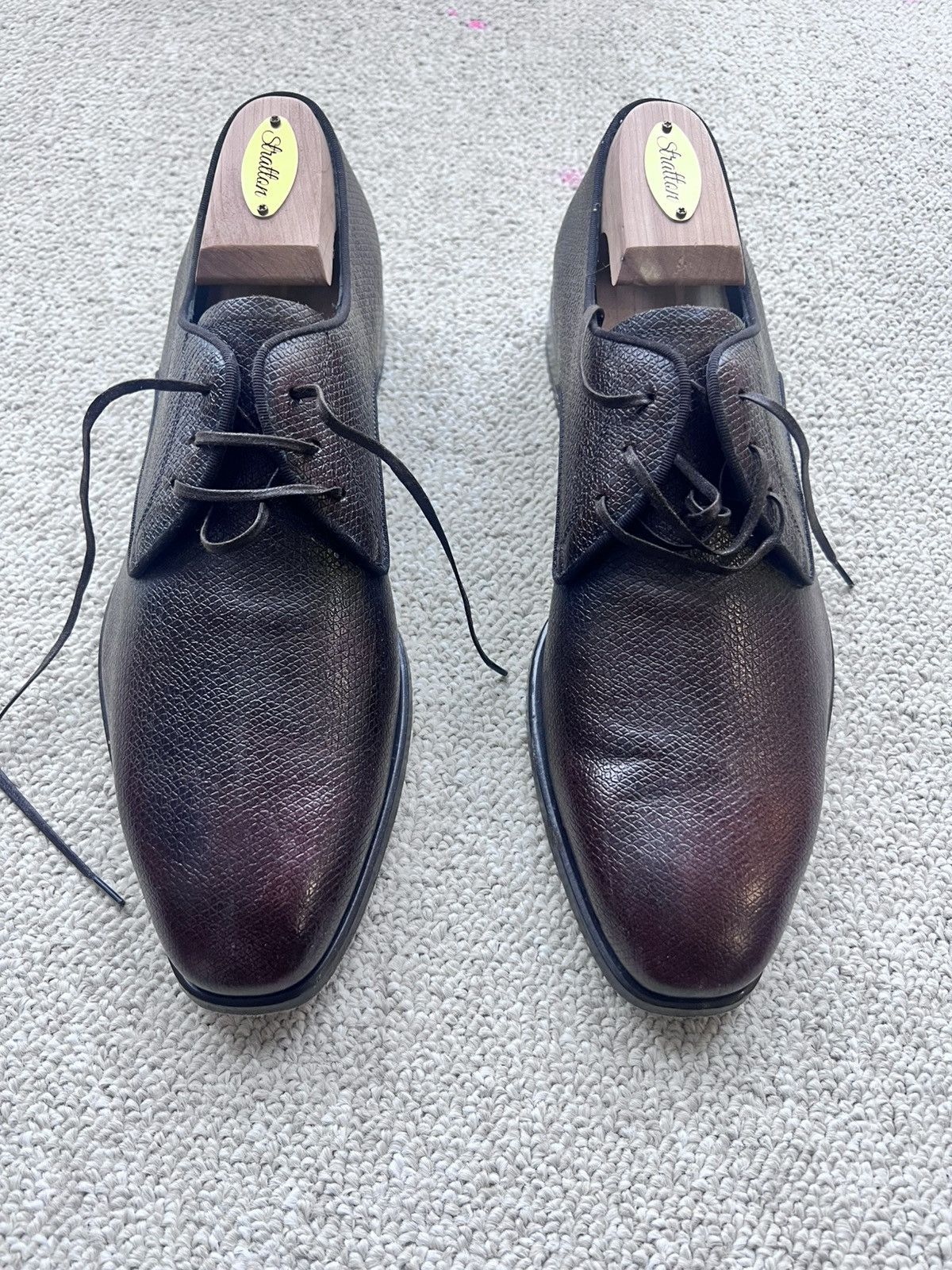 Salvatore Ferragamo Salvatore Ferragamo Boston Men's Oxford Dress Shoe Size US 8 / EU 41 - 1 Thumbnail