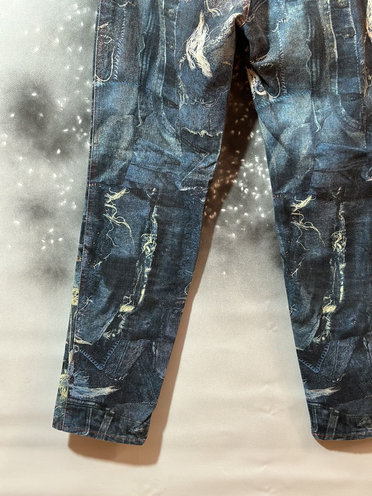 Japanese Brand × Jean Paul Gaultier 🩸RARE CRAZY🩸 Jean Paul Gaultier Insane Jeans Pants Size 27" / US 4 / IT 40 - 13 Thumbnail