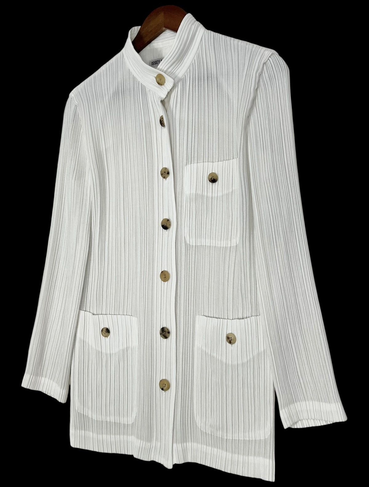 Issey Miyake Issey Miyake SS2007 Pleated Jacket Size US M / EU 48-50 / 2 - 3 Thumbnail