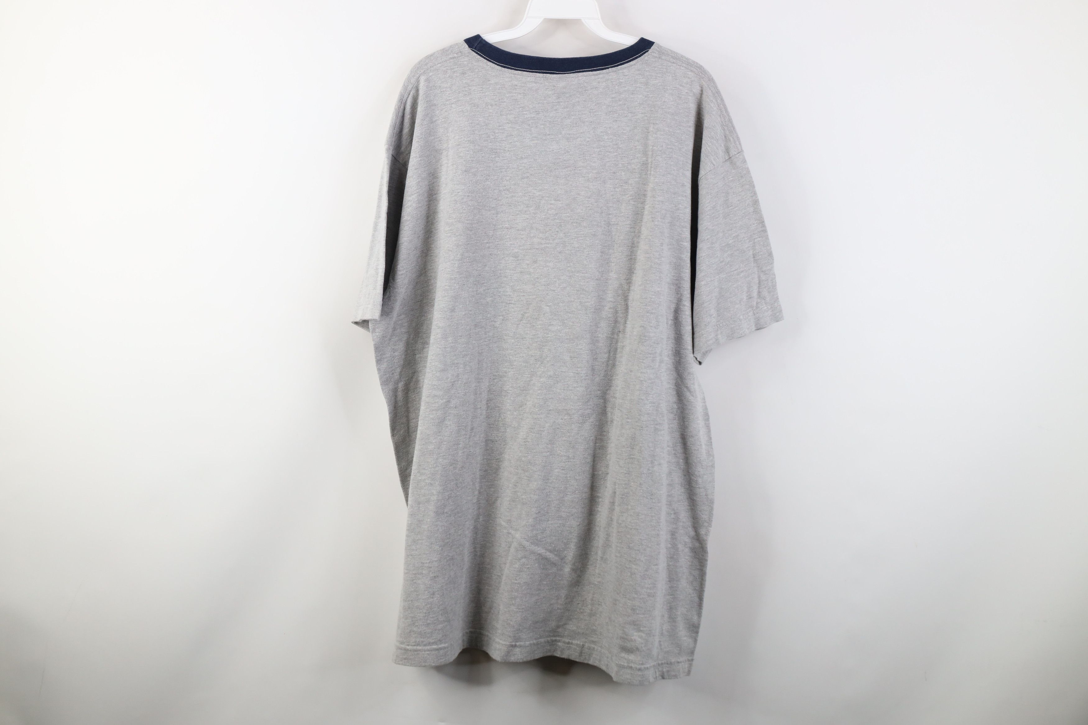 Tommy Hilfiger Vintage 90s Tommy Hilfiger Spell Out Baggy Fit T-Shirt Gray Size US L / EU 52-54 / 3 - 9 Thumbnail