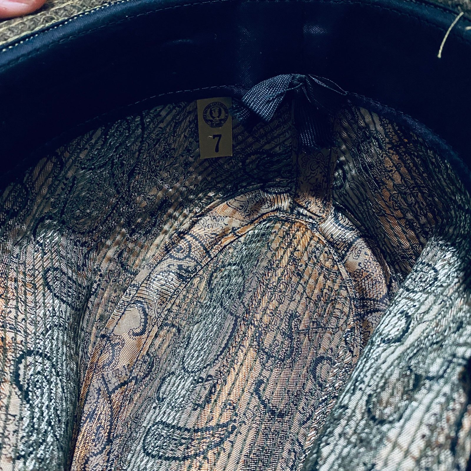 Vintage Vintage olive green fedora hat Size ONE SIZE - 6 Thumbnail
