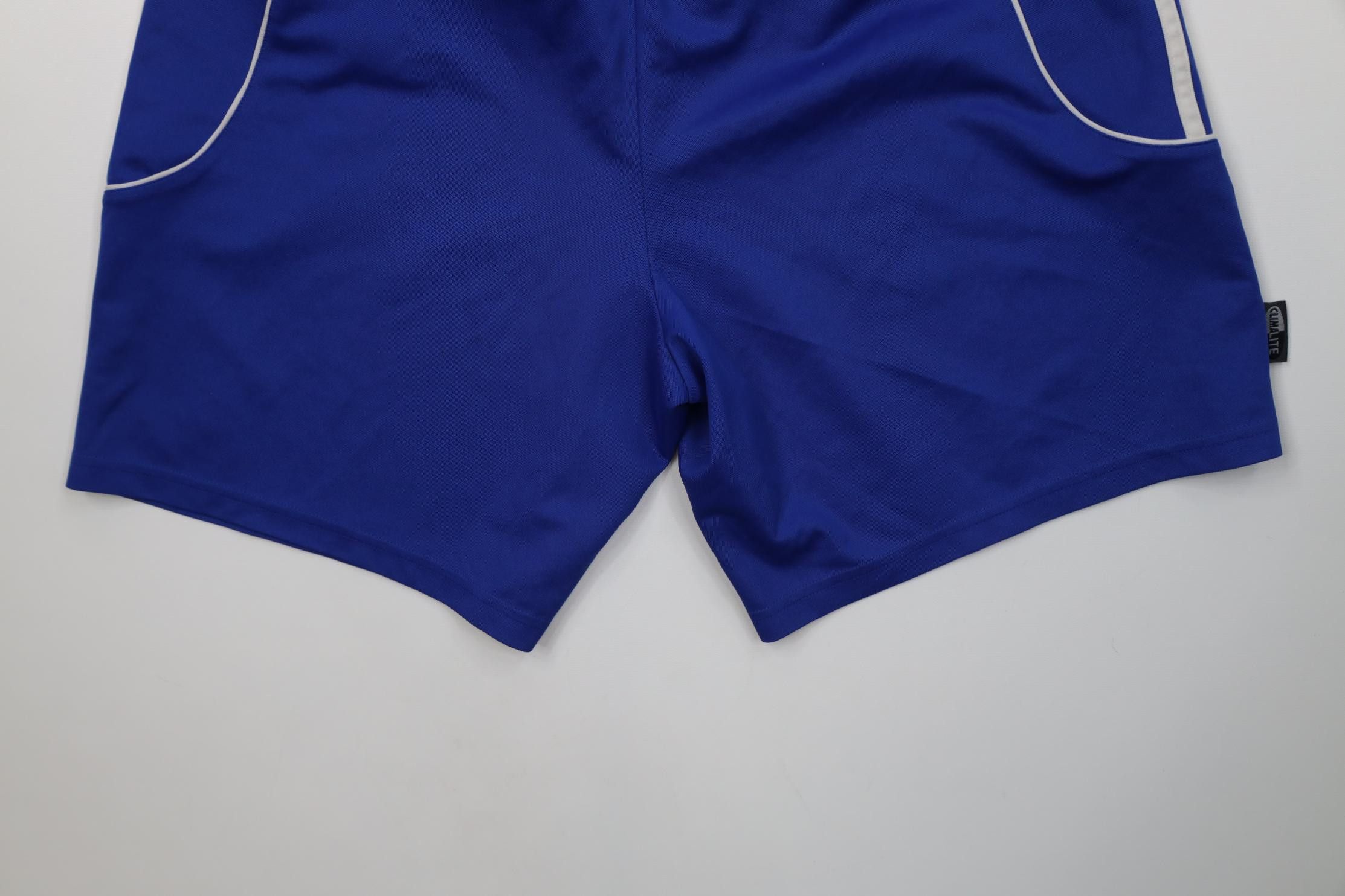 Adidas Vintage Y2K Adidas Running Jogging Soccer Shorts Royal Blue Size US 32 / EU 48 - 11 Thumbnail