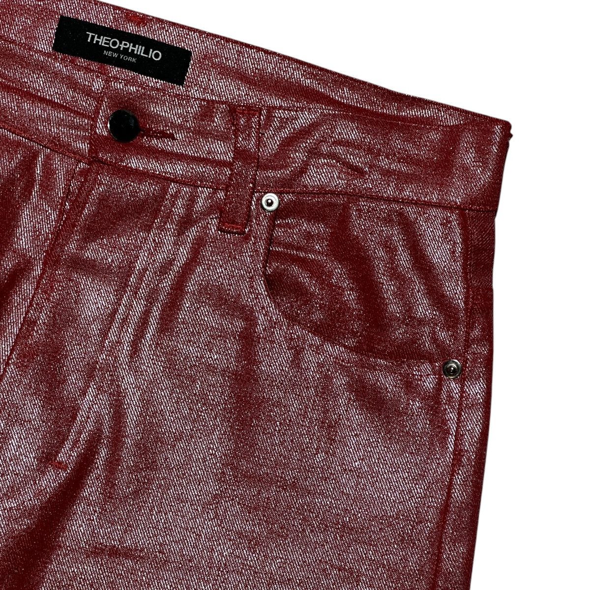 Theophilio Metallic cut out denim Size US 32 / EU 48 - 2 Thumbnail