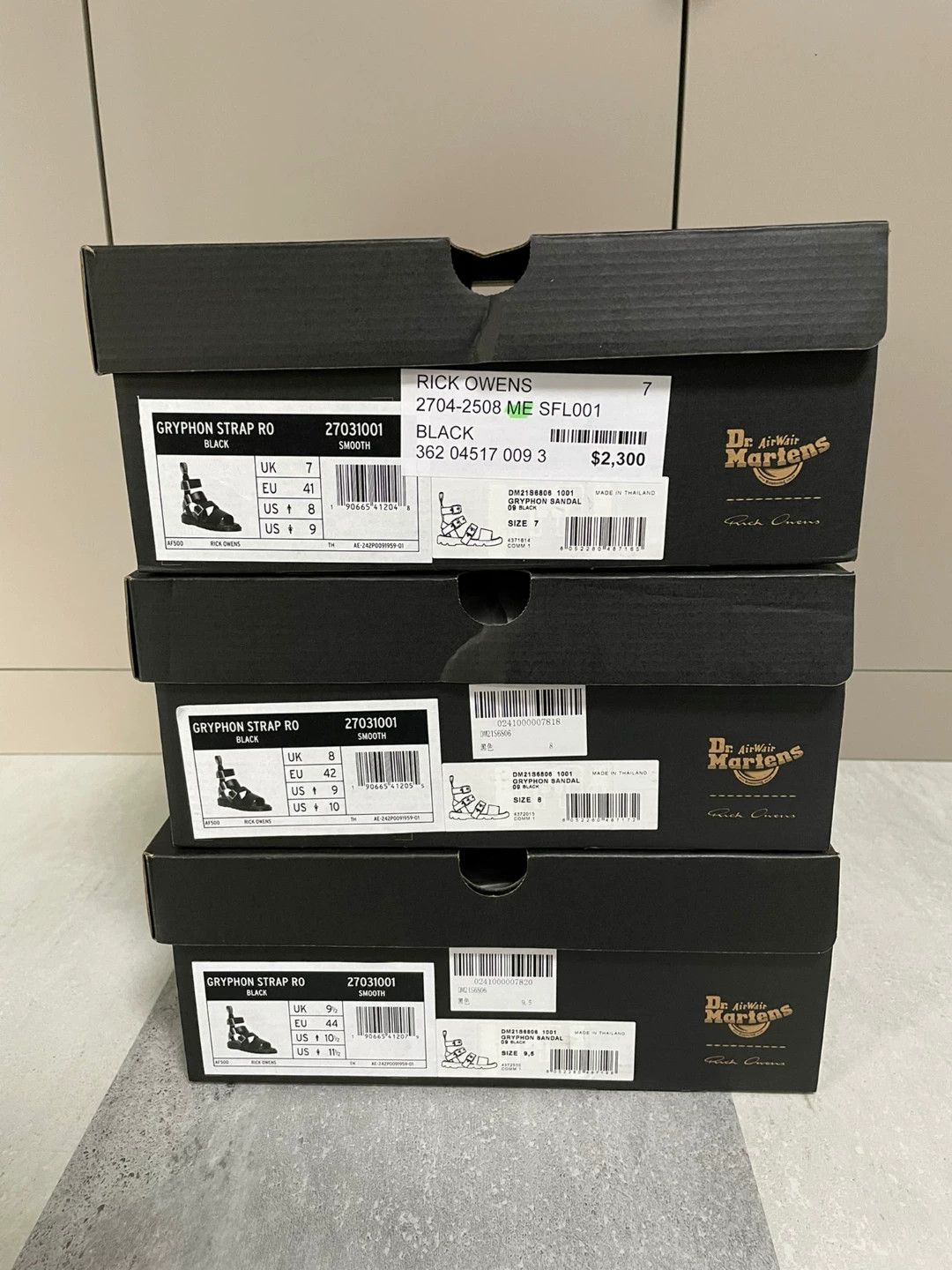 Rick Owens Rick Owens Dr Martens 44 new sandals Size US 11 / EU 44 - 7 Thumbnail