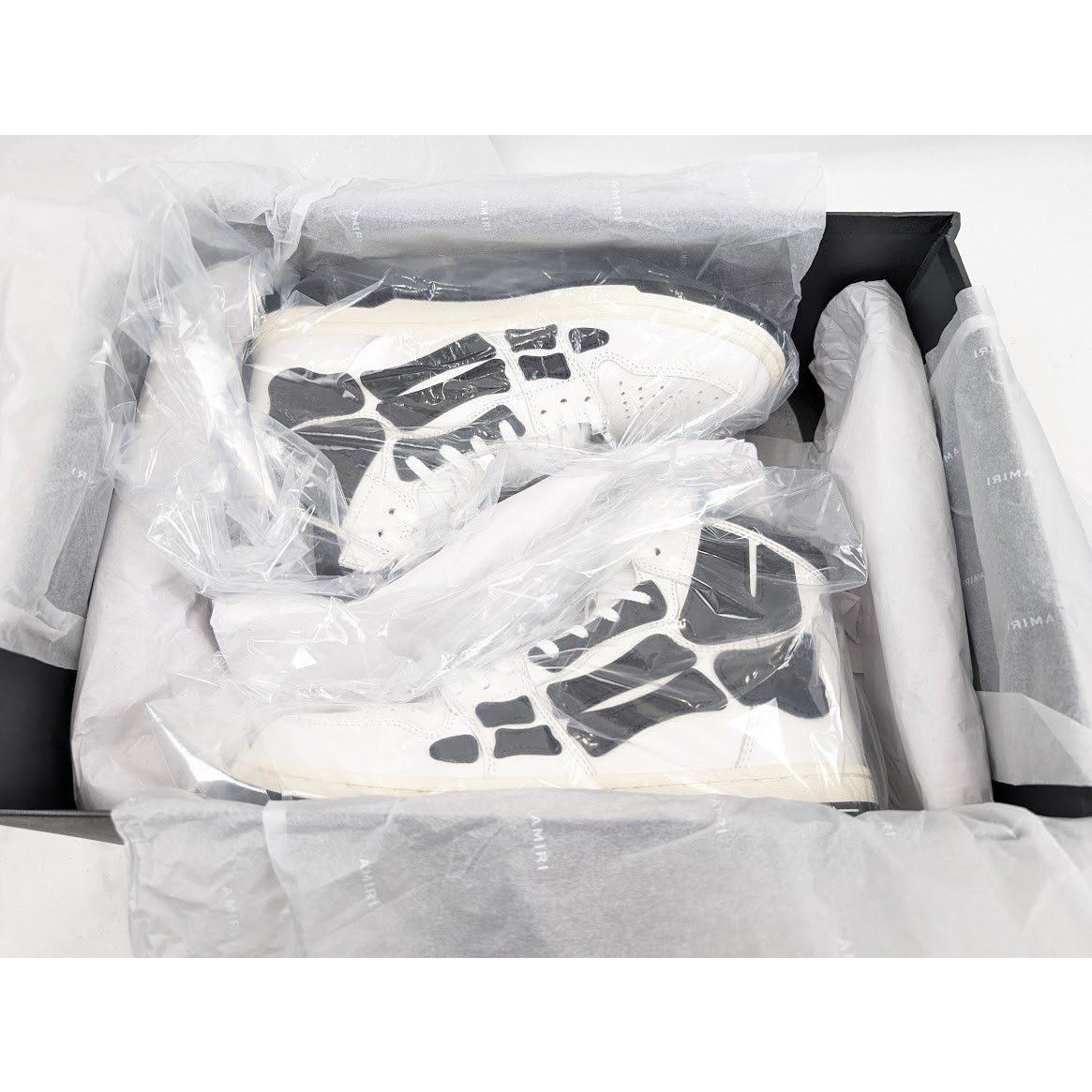 Amiri o1rshd1 Skel top hi / Skeleton high top Sneakers Size US 9 / EU 42 - 21 Thumbnail
