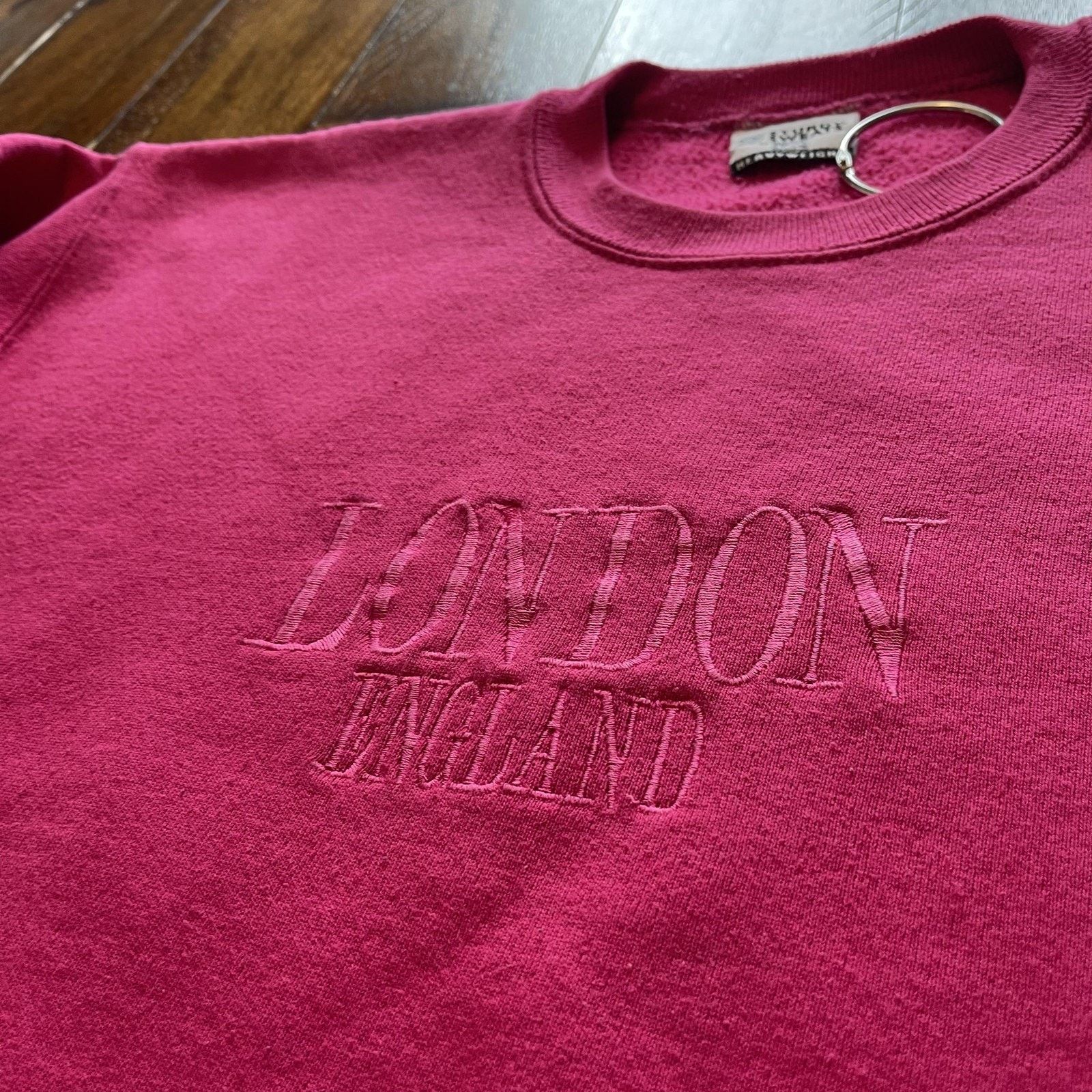Lee Sturdy Sweats Lee Sweatshirt L London England Embroidered Size US L / EU 52-54 / 3 - 4 Thumbnail