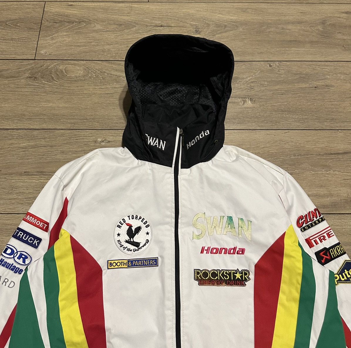 Honda × Vintage Vintage motorcycle jacket swan Honda Size US S / EU 44-46 / 1 - 4 Thumbnail