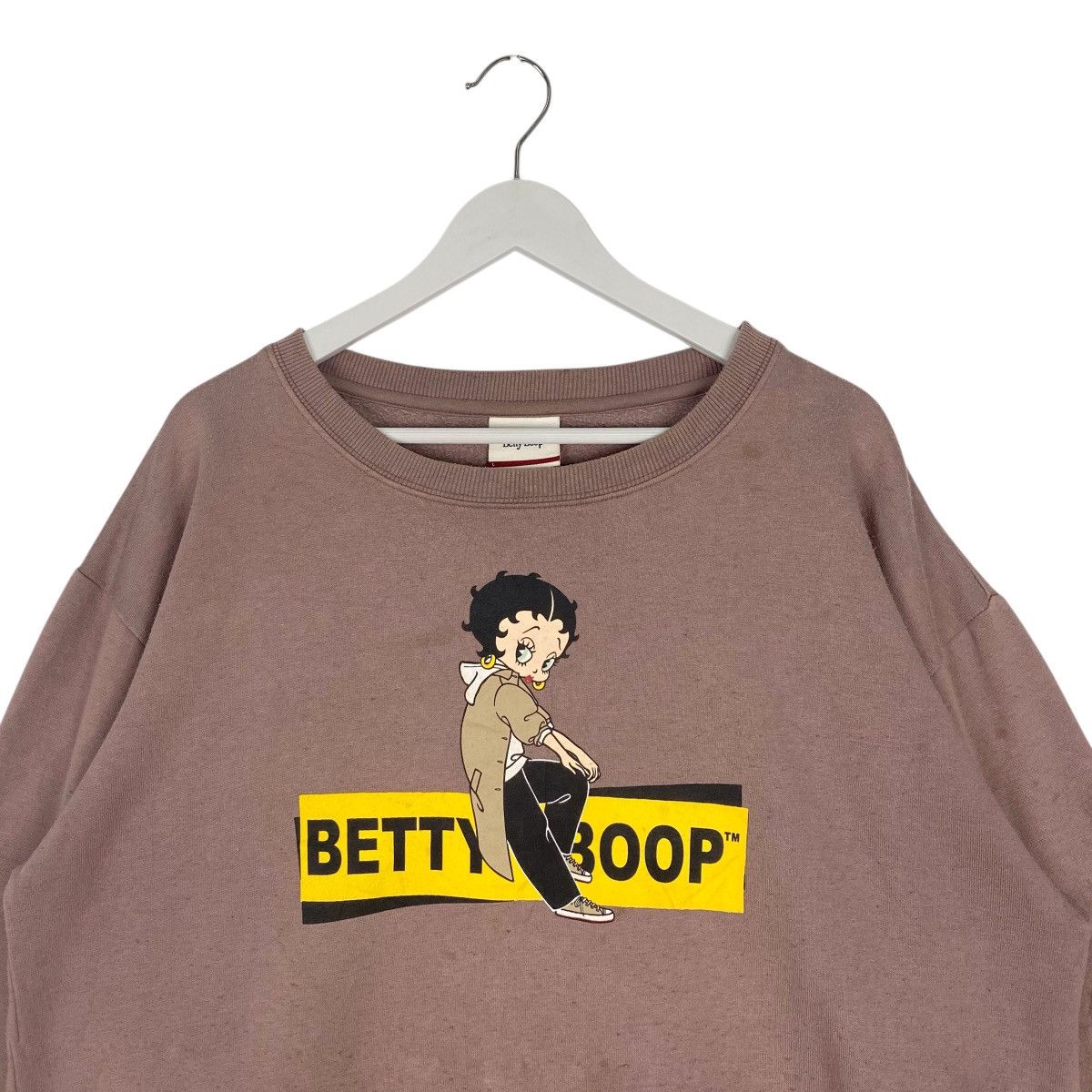 Other Vintage Betty Boop Printed Crewneck Sweatshirt Pink Size LL Size US L / EU 52-54 / 3 - 4 Thumbnail