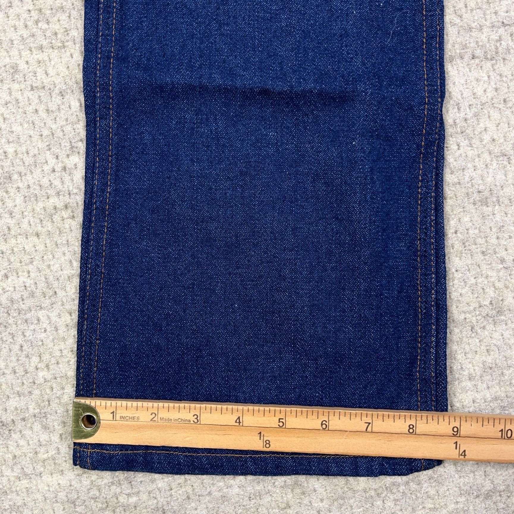Wrangler VINTAGE Wrangler Jeans Men 30x30 Boot Cut Dark Wash 80s 90s No Fault 945Pw USA Size US 30 / EU 46 - 7 Thumbnail