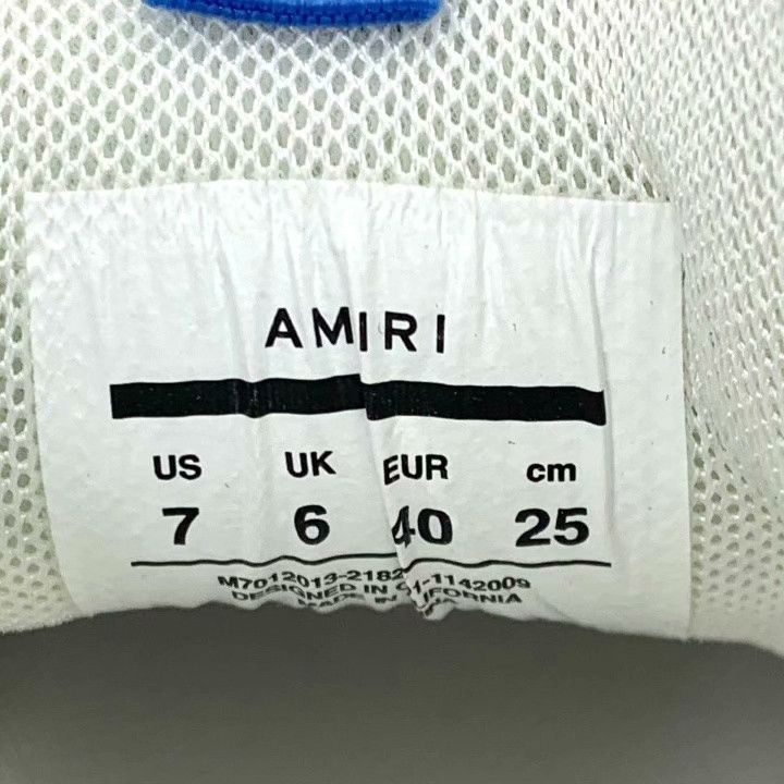 Amiri Amiri Color-Block Round-Toe Platform Sneakers Size US 7 / EU 40 - 7 Thumbnail