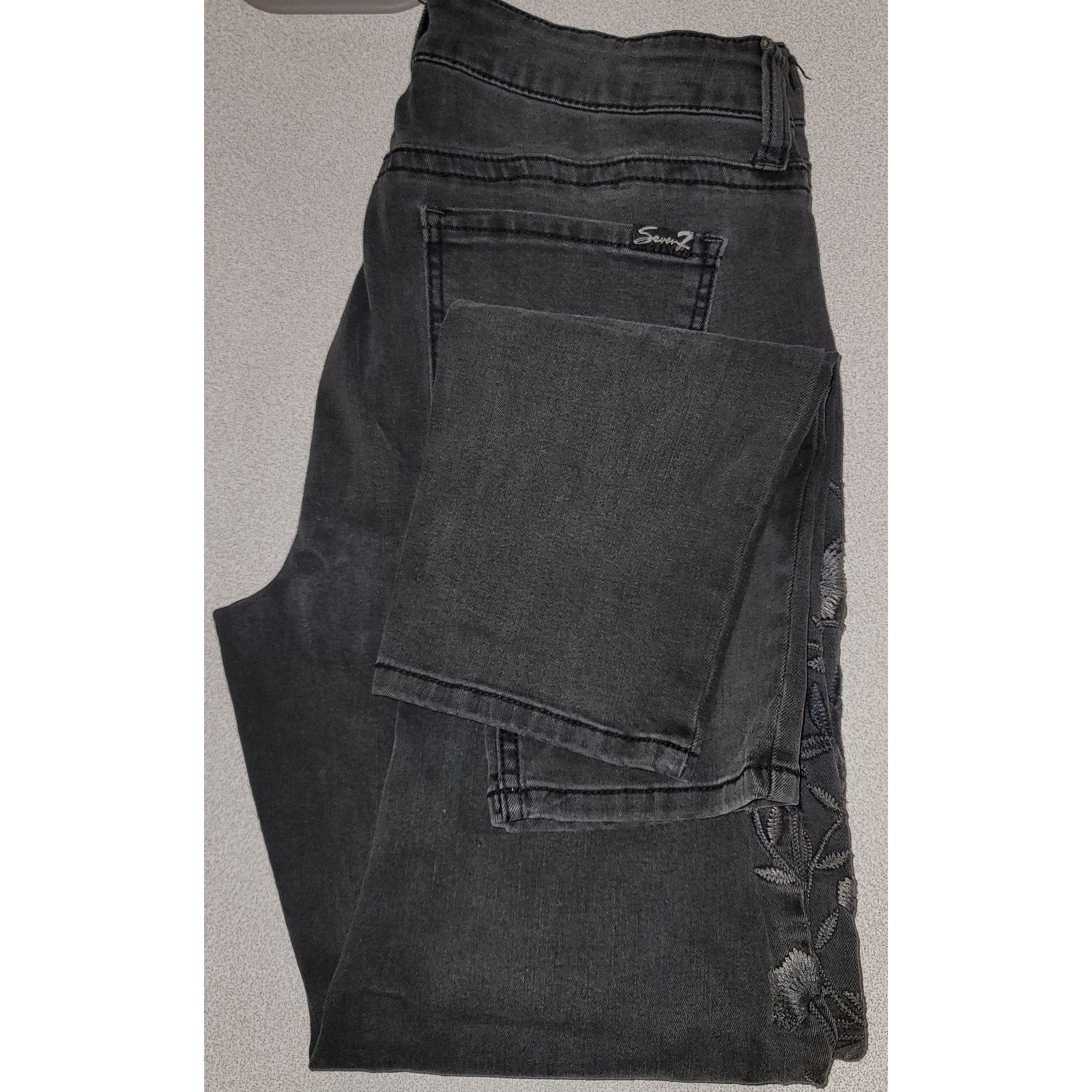 Tommy Hilfiger VTG Tommy Hilfiger Blue Large H Pocket Denim Jeans Women's 8 Size 30" / US 8 / IT 44 - 4 Thumbnail