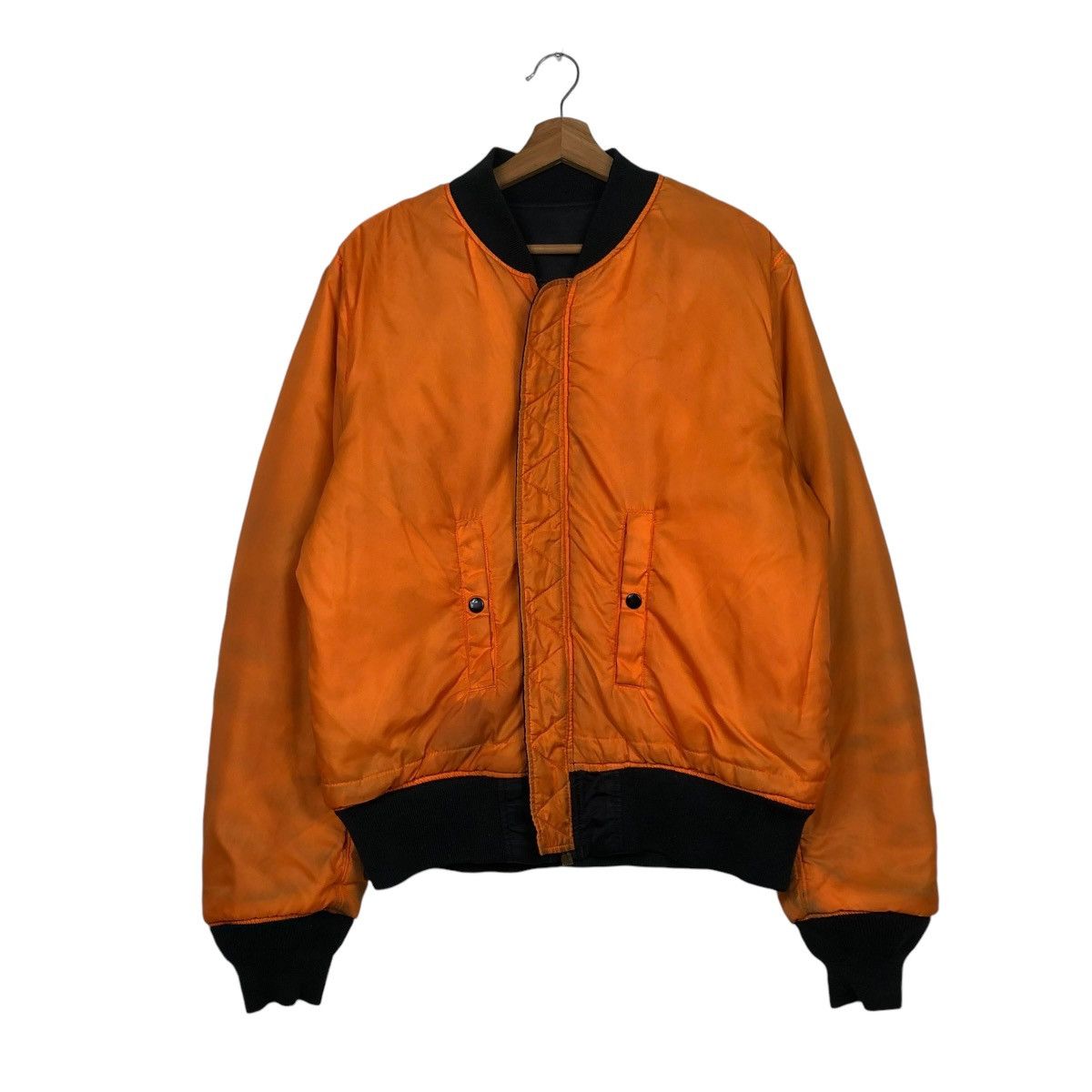 Alpha Industries 🔥VINTAGE BOMBER JACKET REVERSIBLE ALPHA INDUSTRIES USA Size US XL / EU 56 / 4 - 17 Thumbnail