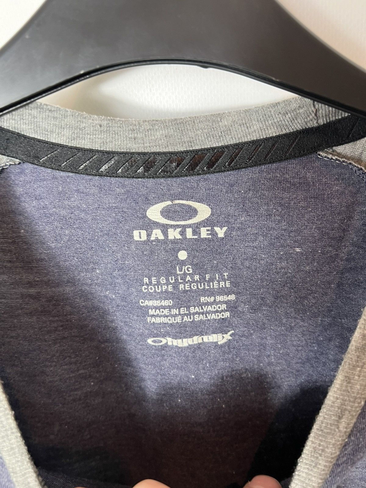 Oakley Vintage y2k Oakley Hydrolix Ambassador 3/4 sleeves Raglan Size US L / EU 52-54 / 3 - 8 Thumbnail