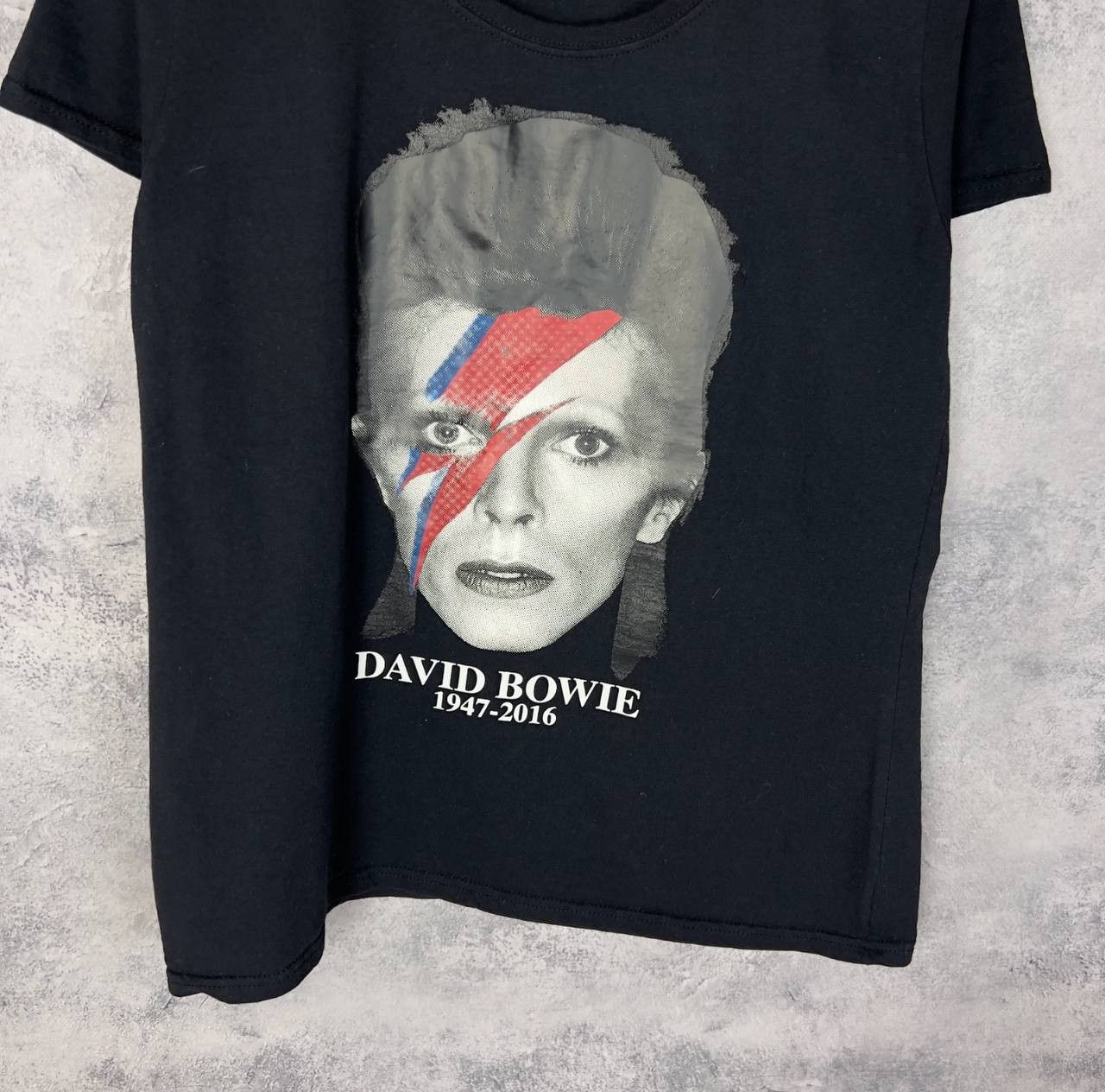Band Tees David Bowie Women's Tee Size XXL Cotton Short Sleeve ` Size XXL / US 16-18 / IT 52-54 - 3 Thumbnail