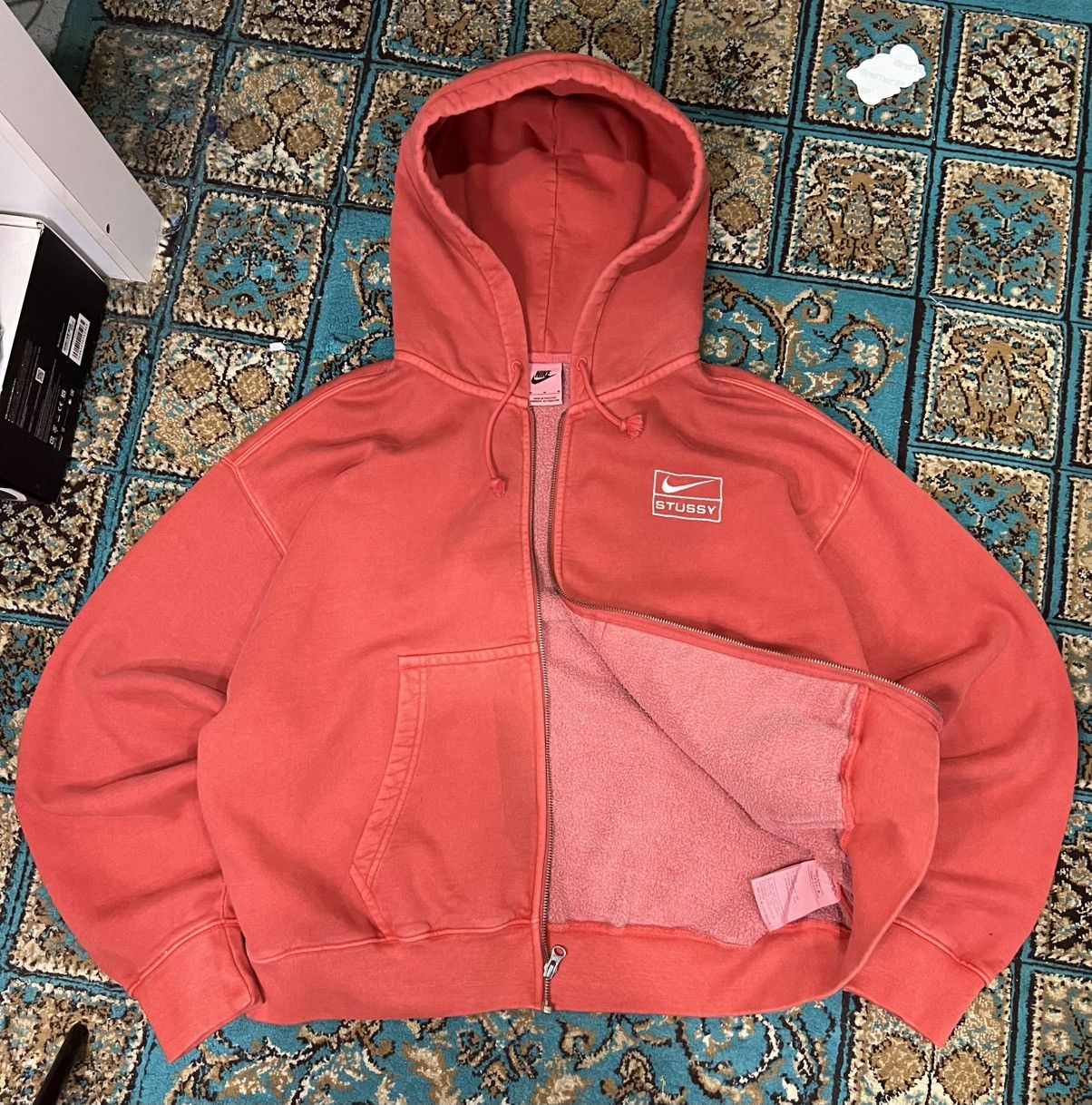 Nike × Stussy STUSSY X NIKE PIGMENT DYED ZIPUP HOODIE Size US M / EU 48-50 / 2 - 4 Thumbnail