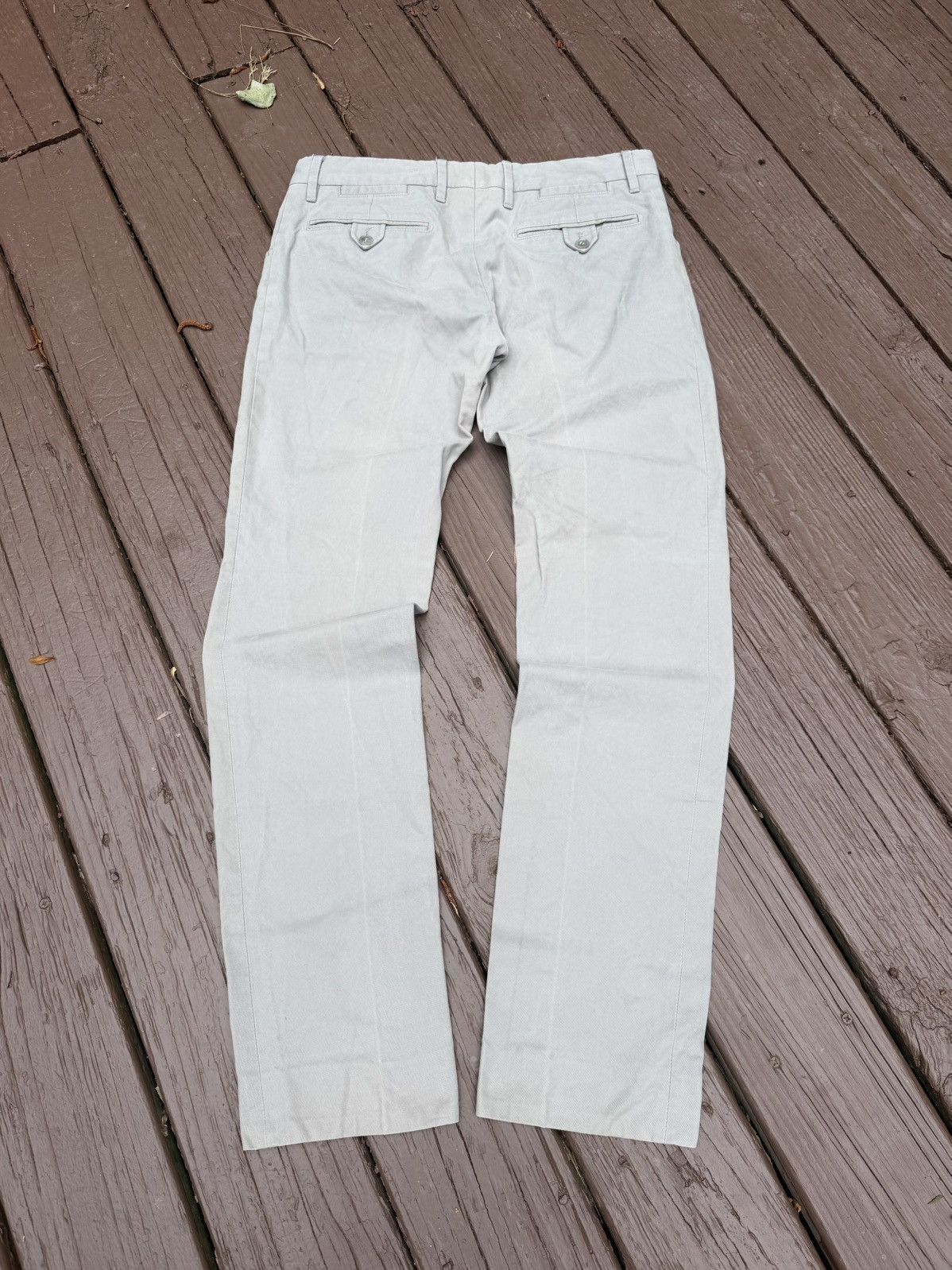 Dolce & Gabbana Vintage Dolce & Gabbana Khaki Tan Slack Pants Button 30 Size US 30 / EU 46 - 1 Thumbnail