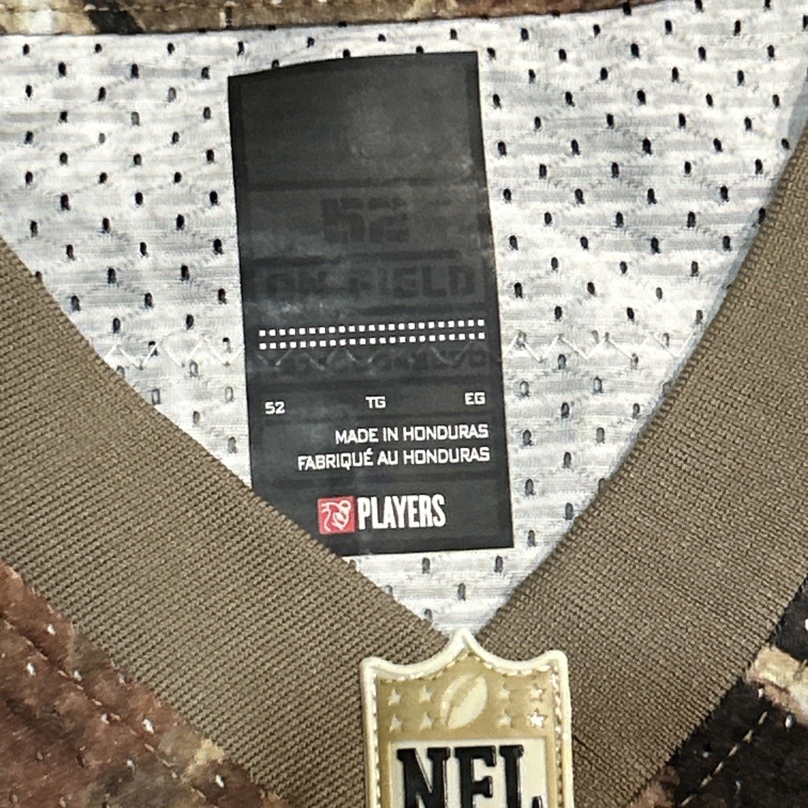 Nike Men’s 52 On Field #9 Brees Saints Real Tree Nike Jersey NWT Size US L / EU 52-54 / 3 - 14 Thumbnail