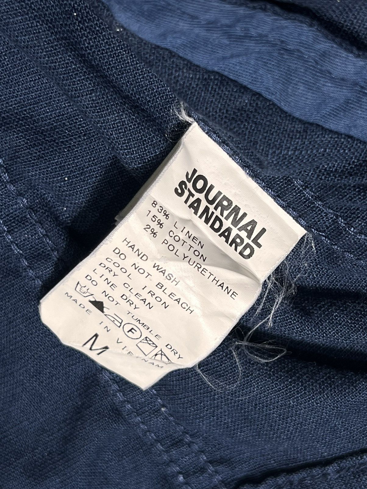Journal Standard Authentic JOURNAL STANDARD Linen Jacket Size US M / EU 48-50 / 2 - 7 Thumbnail