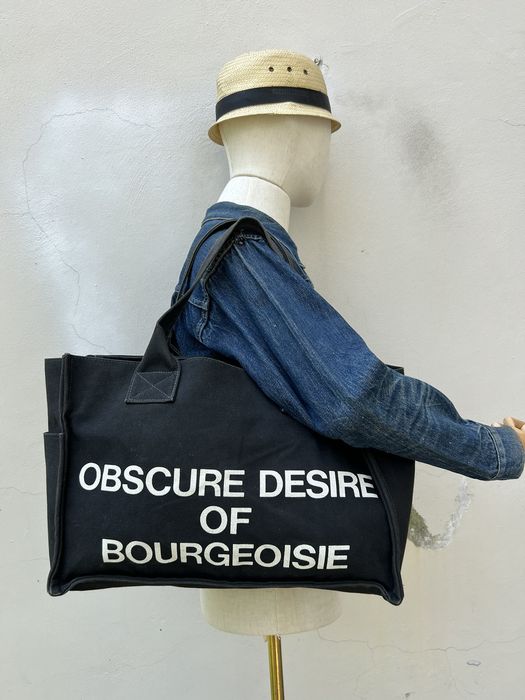 Vintage Vintage Milk Boy Obscure Desire Bourgeoisie Faded Tote Bag