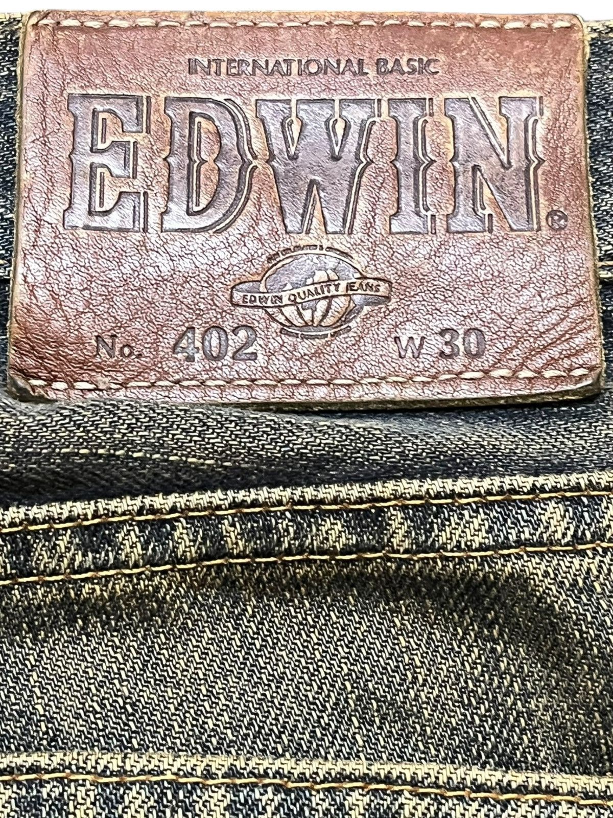 Edwin Vintage Edwin 402 International Basic Mudwash Denim Size US 31 - 8 Thumbnail
