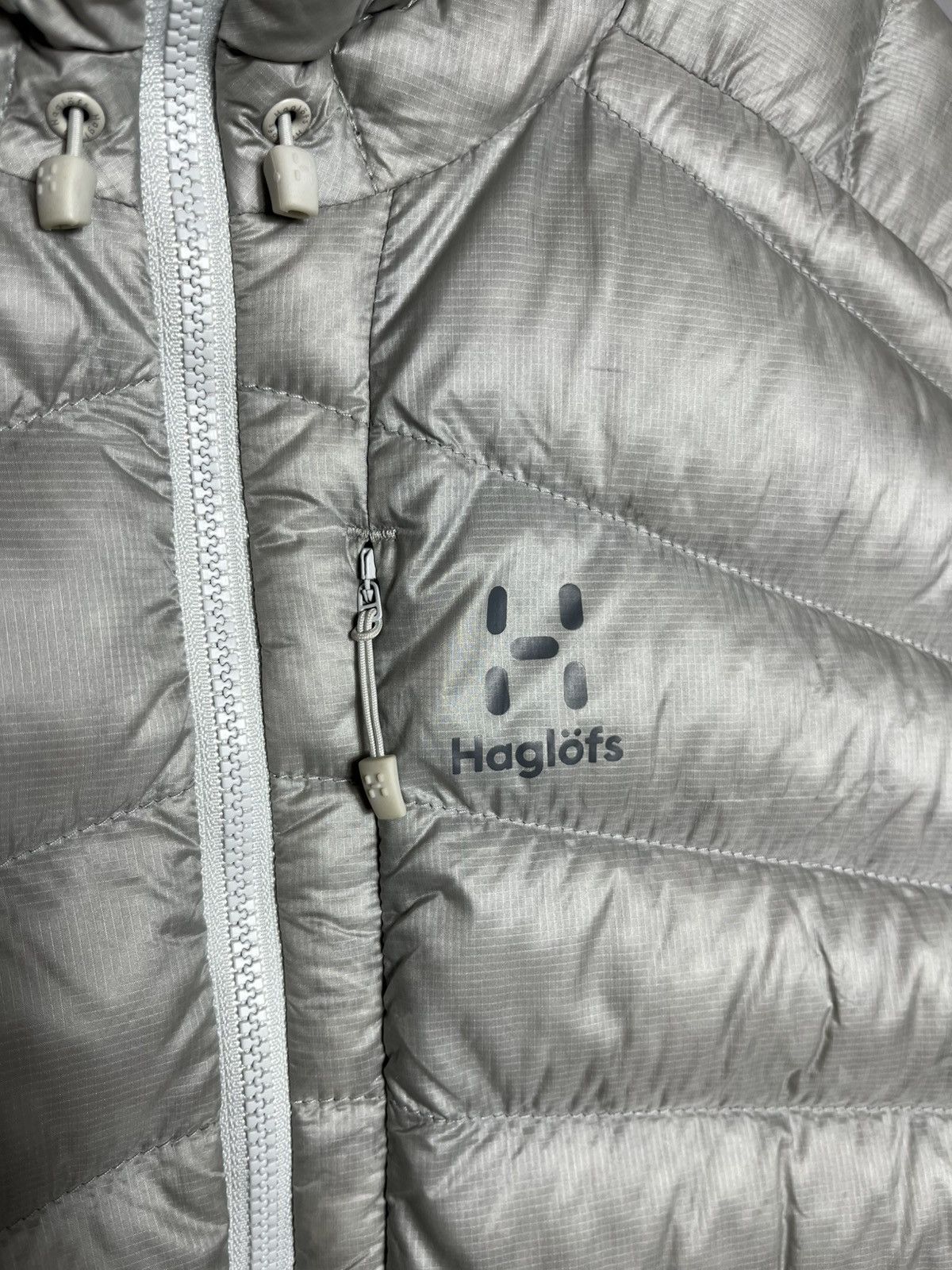 Haglofs Haglöfs Essens Down Hood Silver Womans Jacket Down 800 Size XL / US 12-14 / IT 48-50 - 3 Thumbnail
