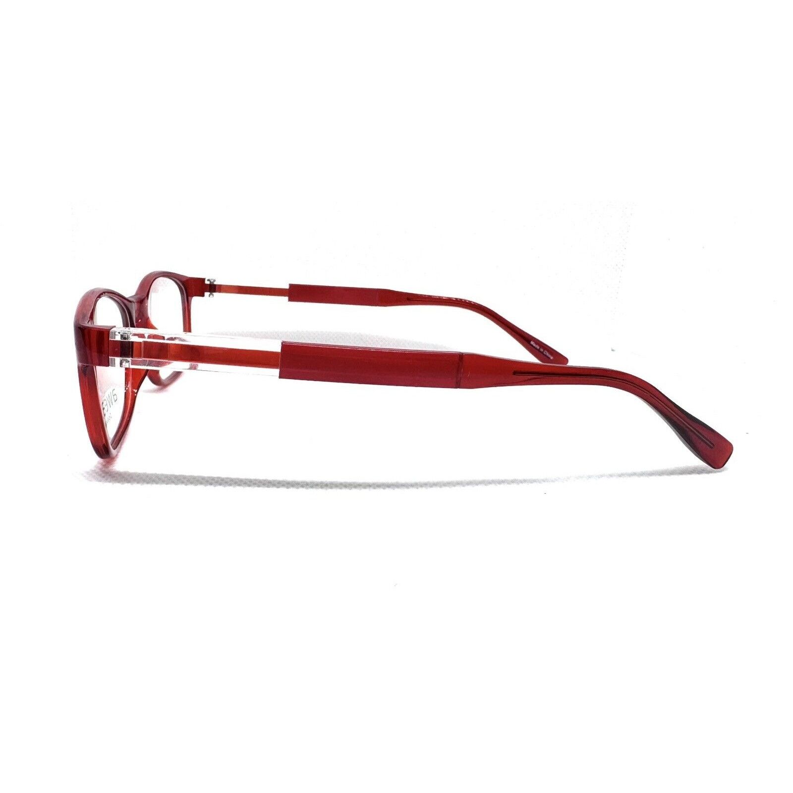 Other AWEAR CHARMANT CC3703 RED CLEAR FLEX COOLEYEGLASSES Size ONE SIZE - 4 Thumbnail