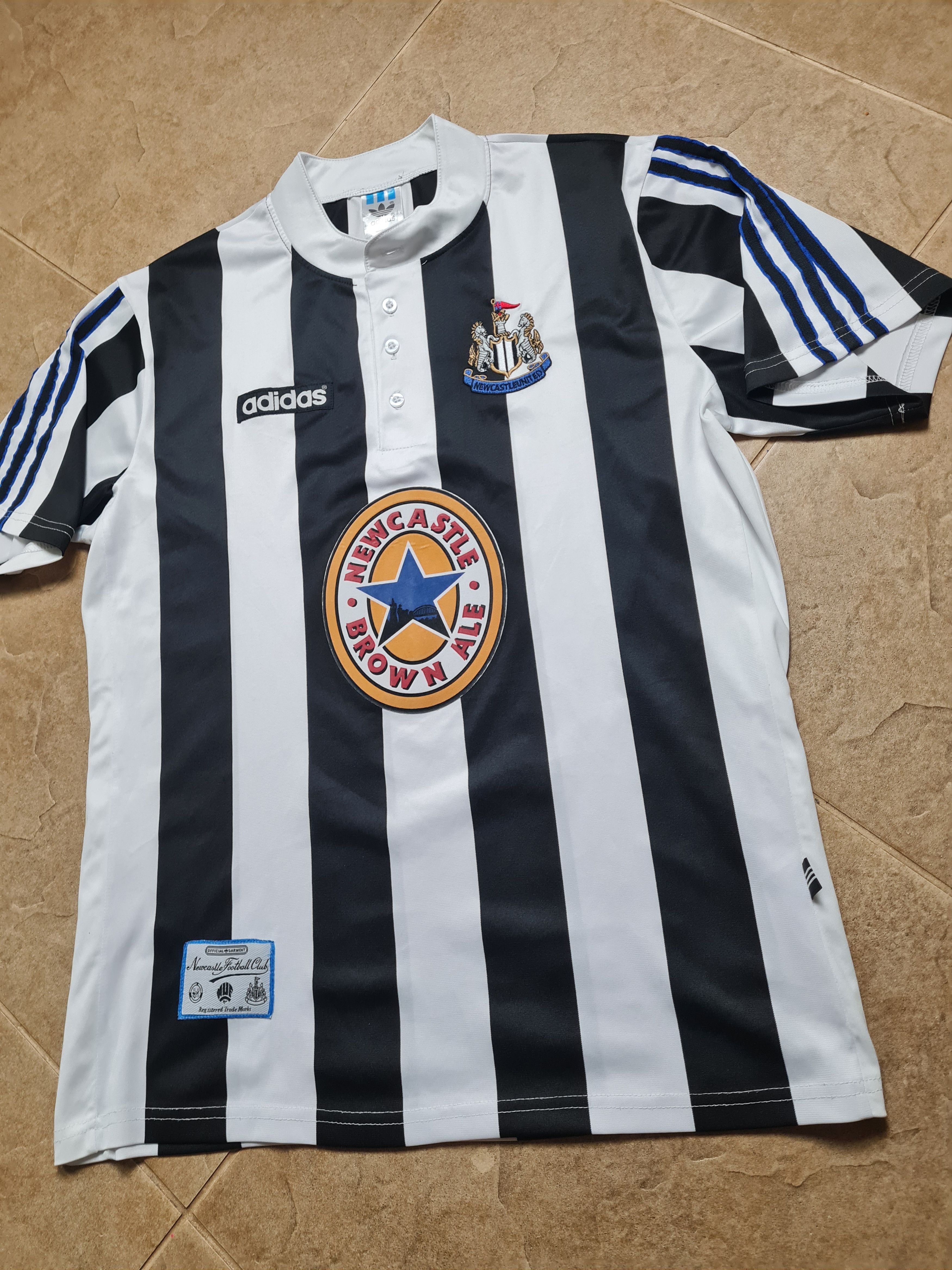 Adidas Rare Jersey Adidas Newcastle 1995/1997 Archive Home Shirt Size US M / EU 48-50 / 2 - 11 Thumbnail