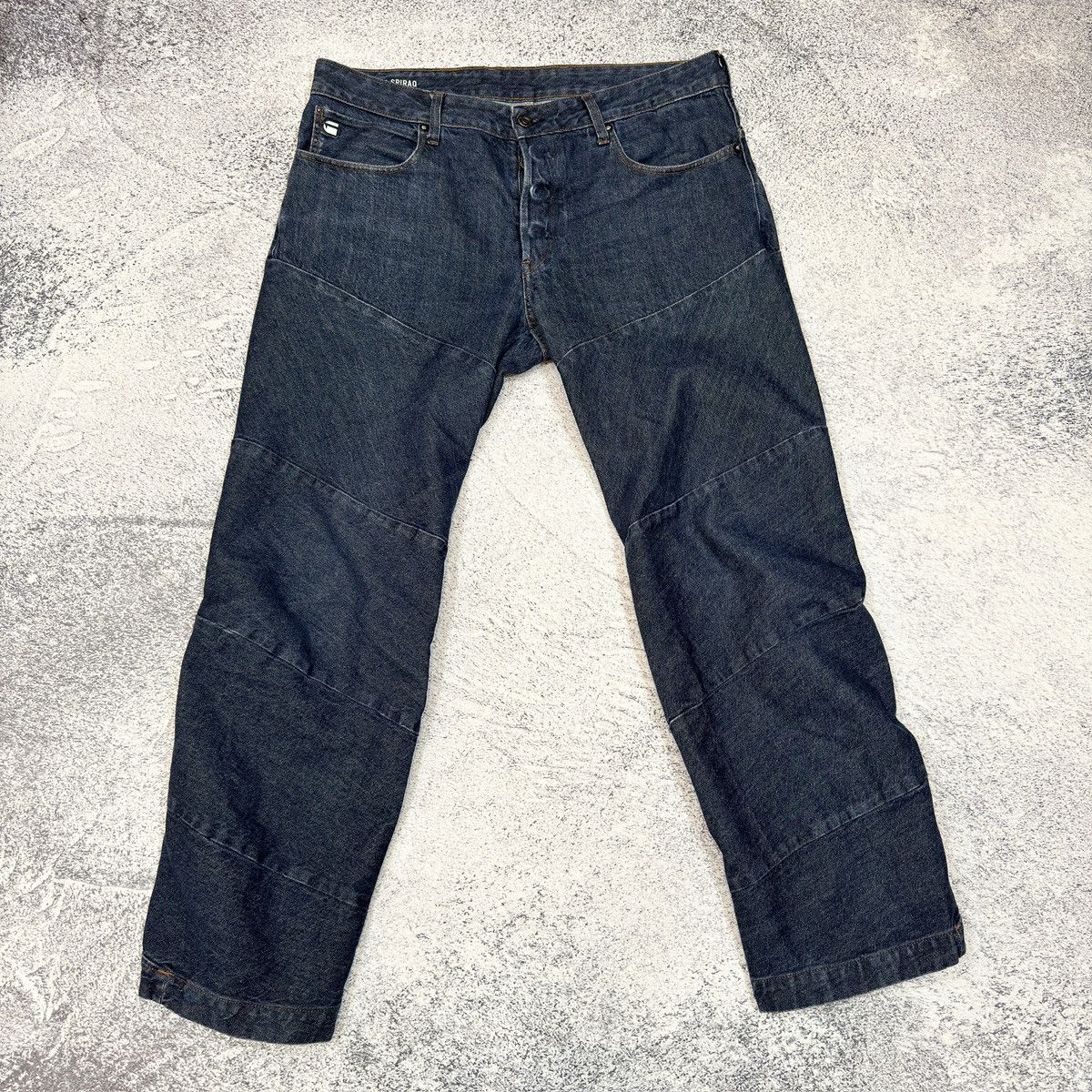 Designer × G-Star G-Star Raw Spiraq 3D Loose Fit Mens Jeans 34/32 Size US 34 / EU 50 - 1 Thumbnail