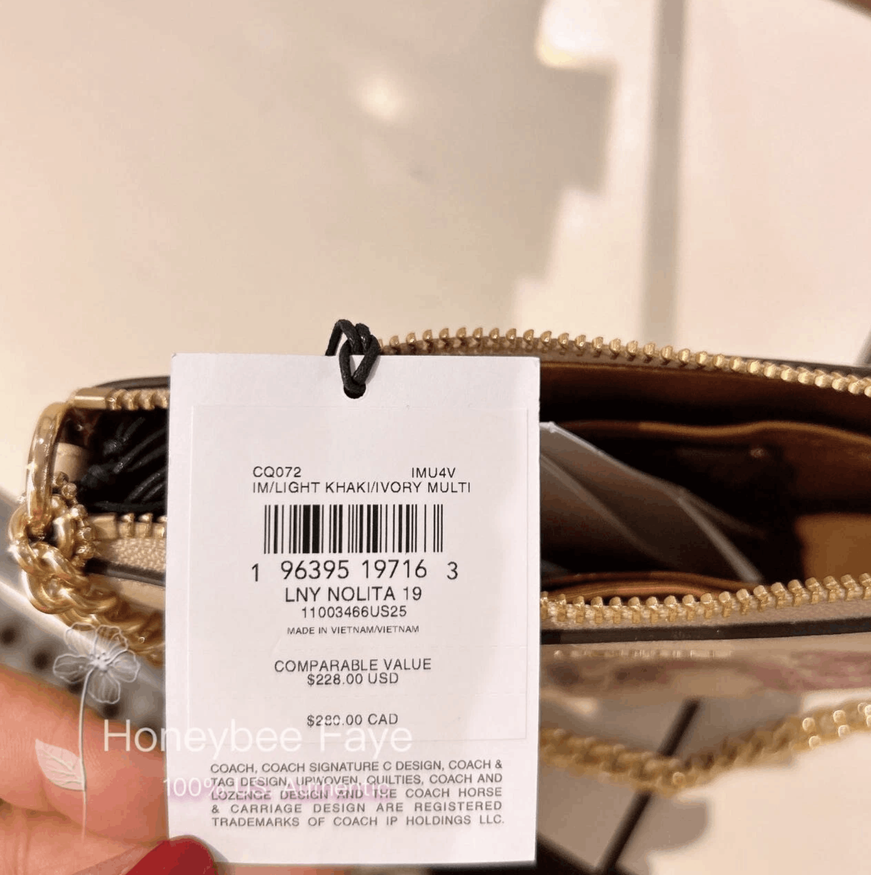 Coach New Year Nolita 19 With Chain And Dragon CQ072 Size ONE SIZE - 8 Thumbnail