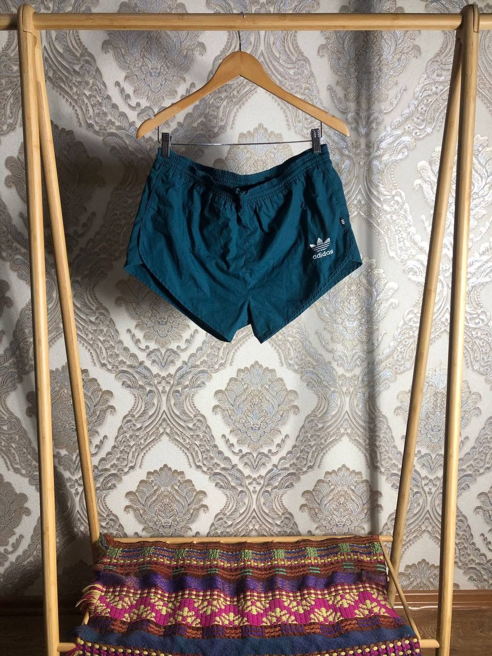 Adidas × Vintage VERY RARE ADIDAS ORIGINAL SHORTS NYLON WEST IN GERMANY Y2K Size US 32 / EU 48 - 1 Thumbnail