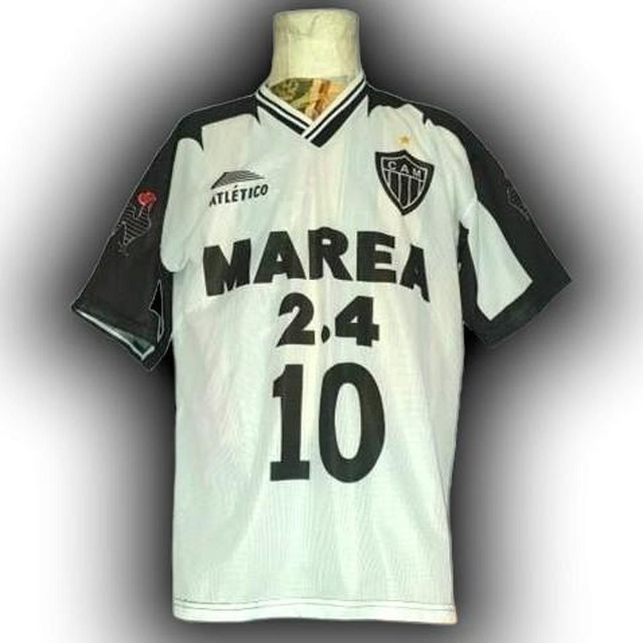 Other Atletico Mineiro Brazil 1999 2000 2001 Atlético Shirt Jersey Size US XL / EU 56 / 4 - 2 Thumbnail