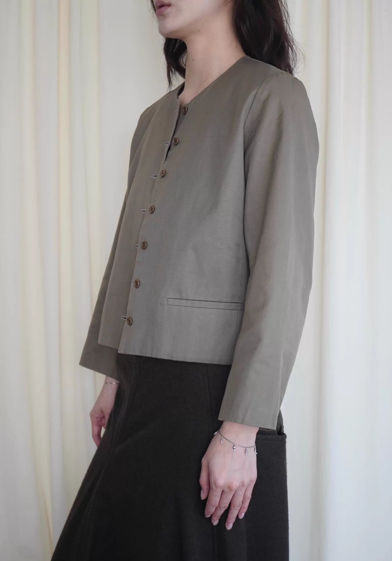 Kenzo Kenzo 80s Early Straight Cut Cotton Short Jacket M Size M / US 6-8 / IT 42-44 - 6 Thumbnail