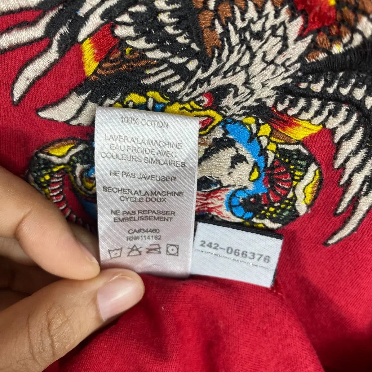 Christian Audigier × Ed Hardy ED HARDY By Christian Audigier Embroidery Tattoo Graphic Size M / US 6-8 / IT 42-44 - 8 Thumbnail