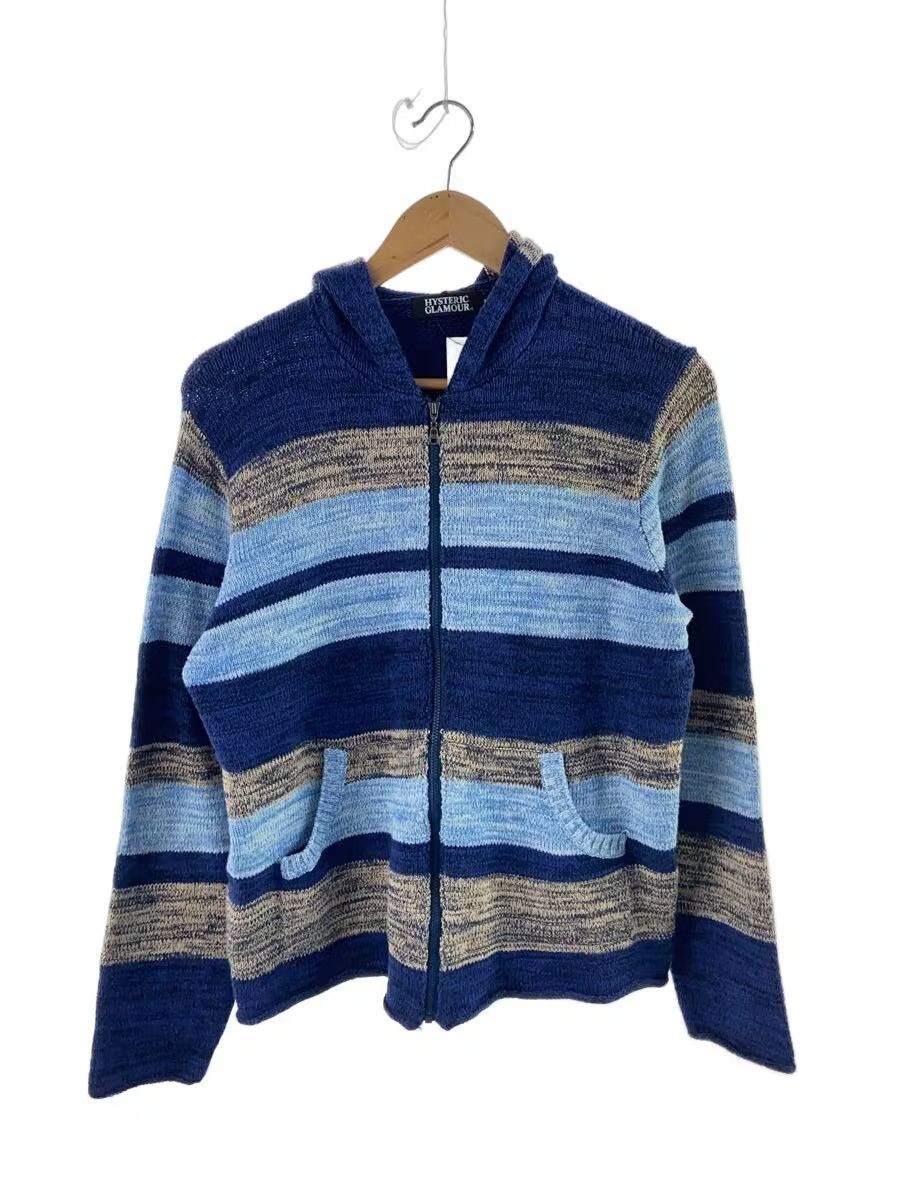 Hysteric Glamour Striped Knit Zip Hoodie Size US M / EU 48-50 / 2 - 1 Thumbnail