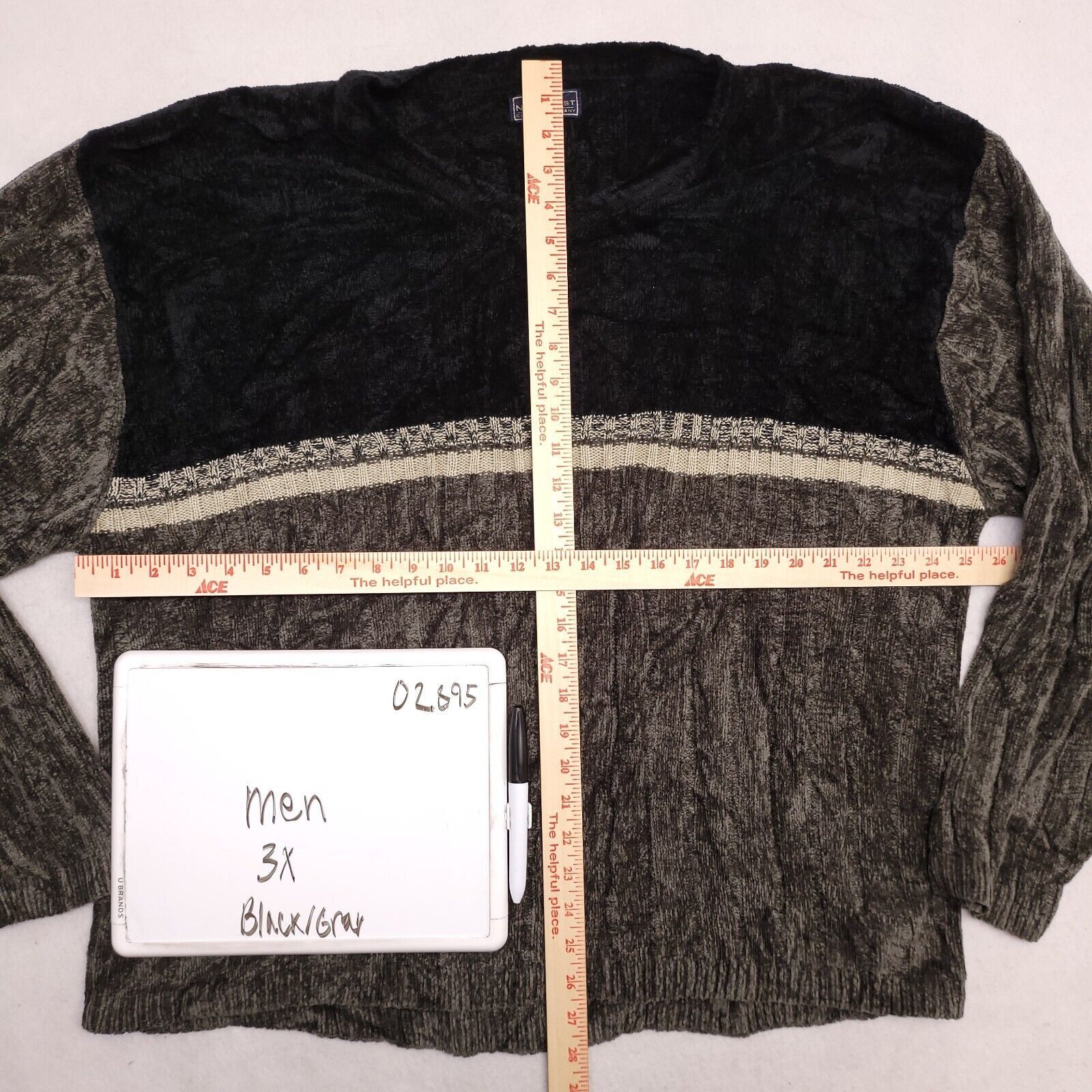 Great Northwest Great Northwest Casual Pullover Sweater Mens Size 3X Black Size US XXL / EU 58 / 5 - 6 Thumbnail