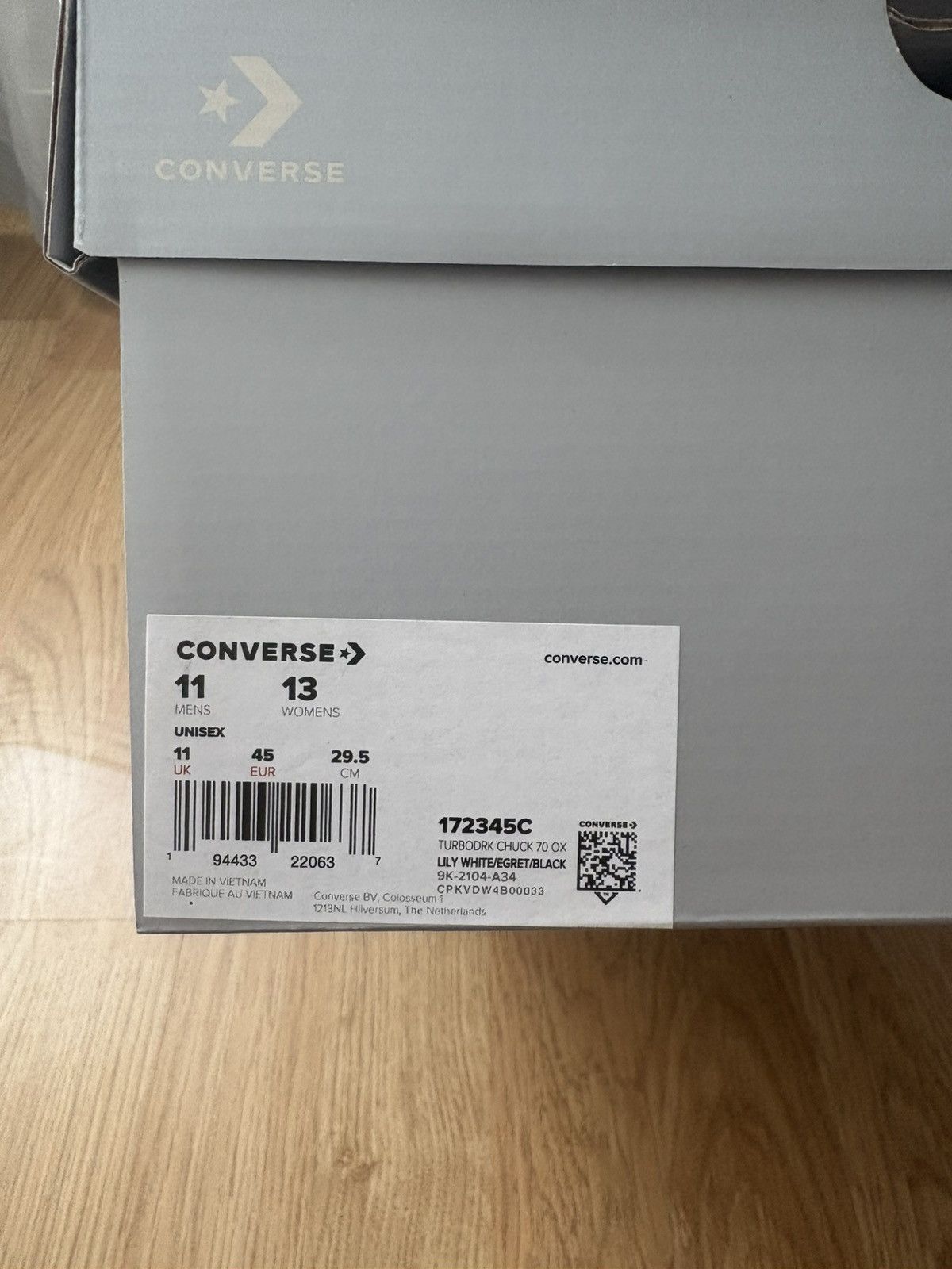 Converse × Rick Owens Drkshdw Converse Rick Owens Drkshdw Turbodrk Chuck Taylor 70 White Size US 8.5 / IT 38.5 - 8 Thumbnail