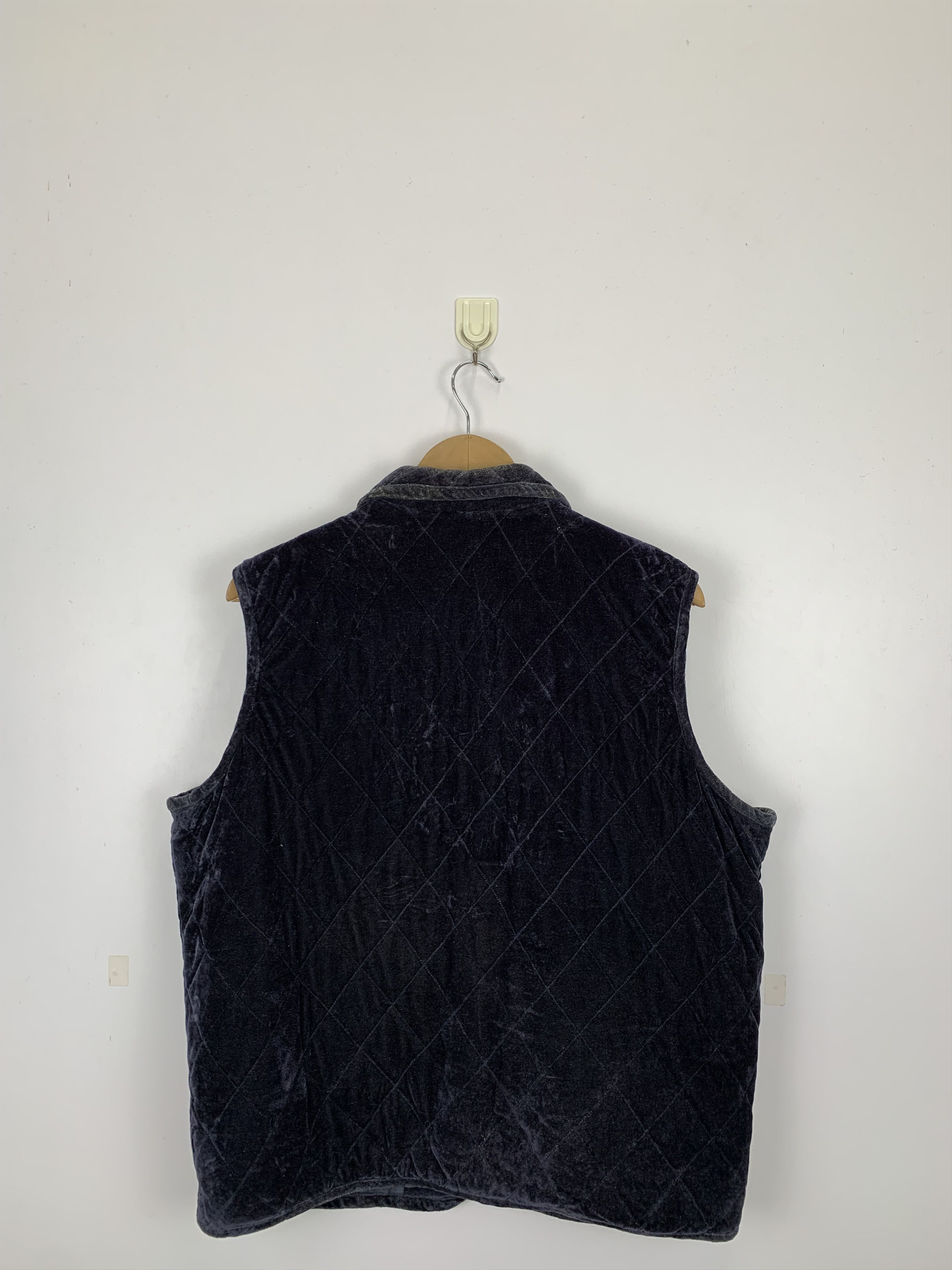 Japanese Brand Vintage Japanese Brand Velvet Vest J0973 Size US L / EU 52-54 / 3 - 3 Thumbnail
