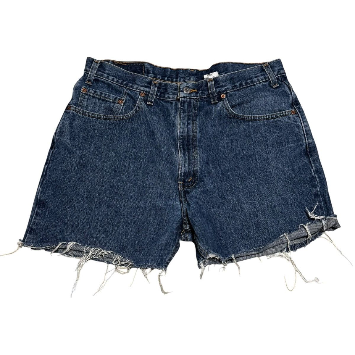 Levi's 2002 Levi's 550 Cut Off Jean Shorts Men's 38 (Fits 36) Size US 36 / EU 52 - 4 Thumbnail