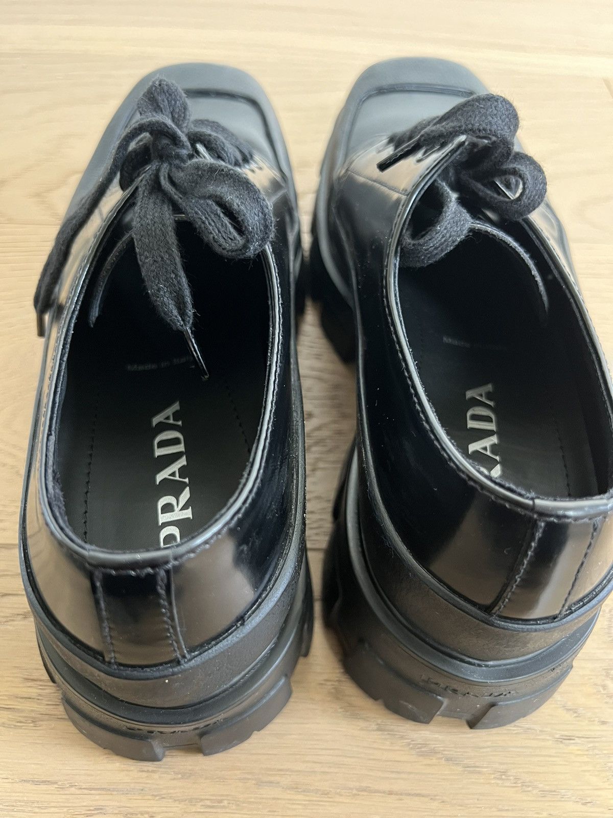 Prada Prada - Monolith Square Derby Size US 9 / EU 42 - 10 Thumbnail