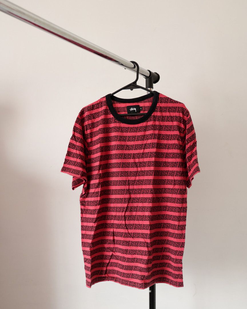 Stussy STUSSY Red Tribal Tee Size US M / EU 48-50 / 2 - 1 Thumbnail