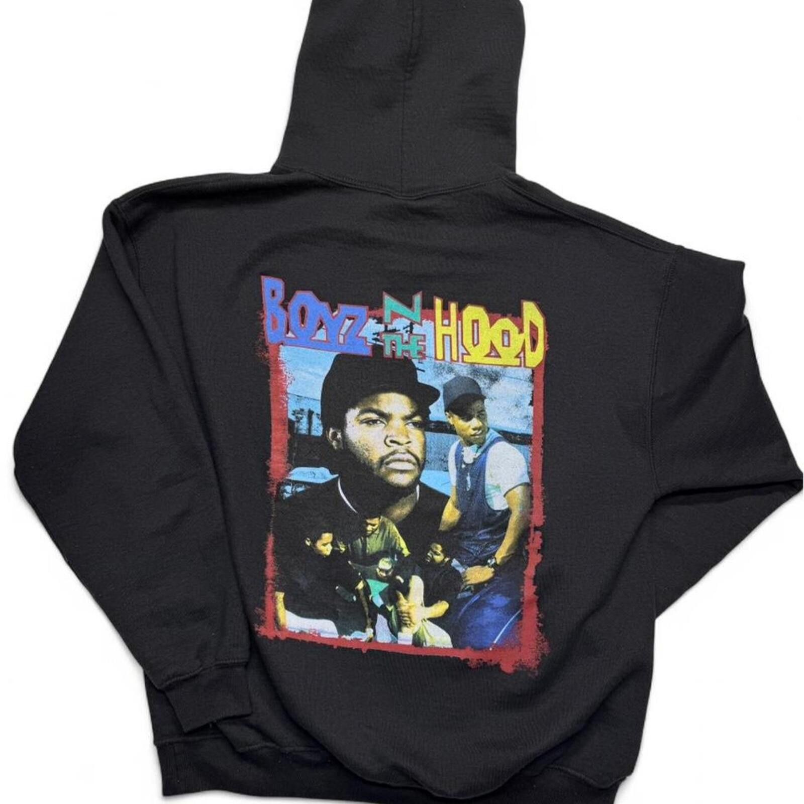 Other Clean Boyz N The Hood movie black hoodie Size L Size US L / EU 52-54 / 3 - 3 Thumbnail